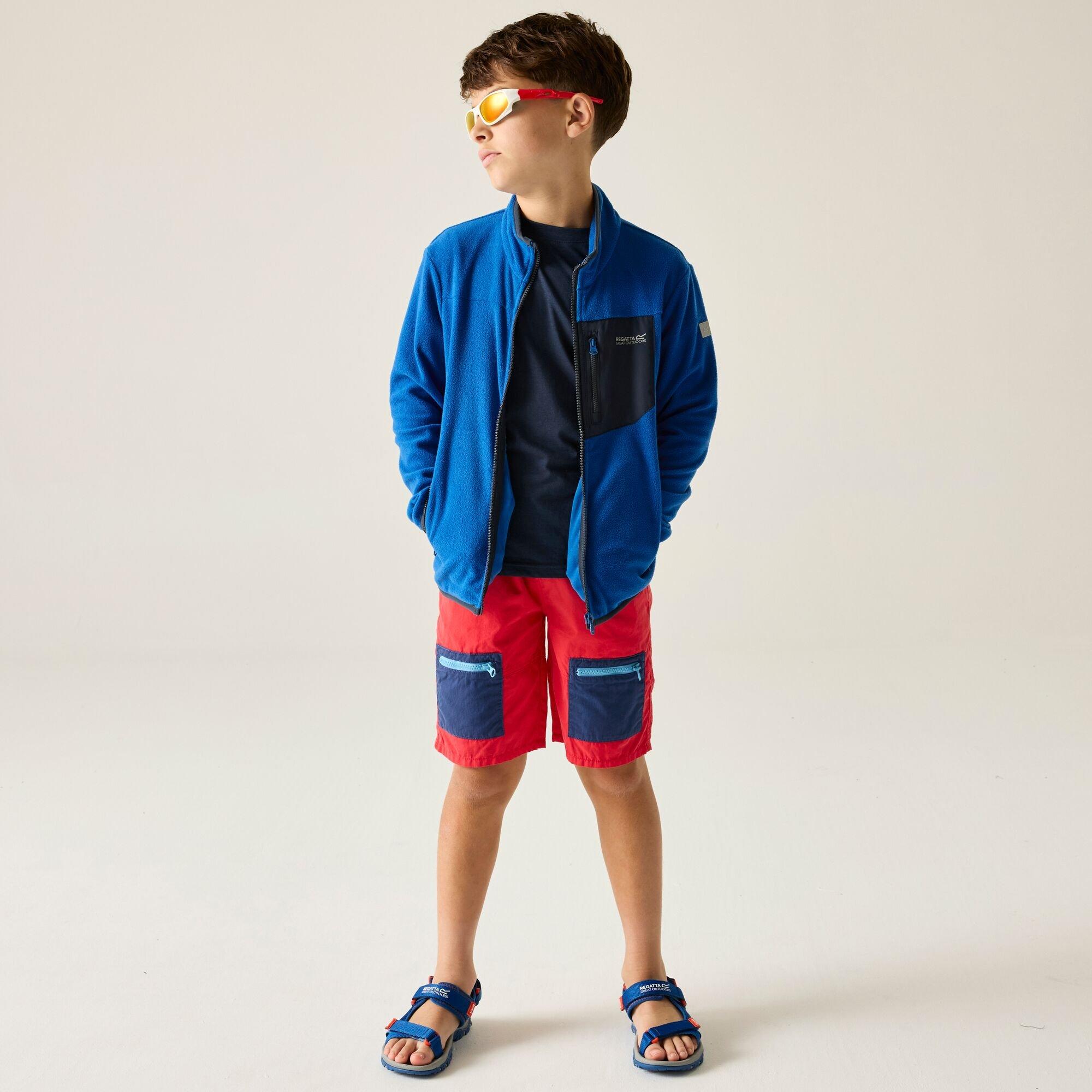 Olympian Blu - Regatta - Kids Frankie Full Zip Fleece - 3