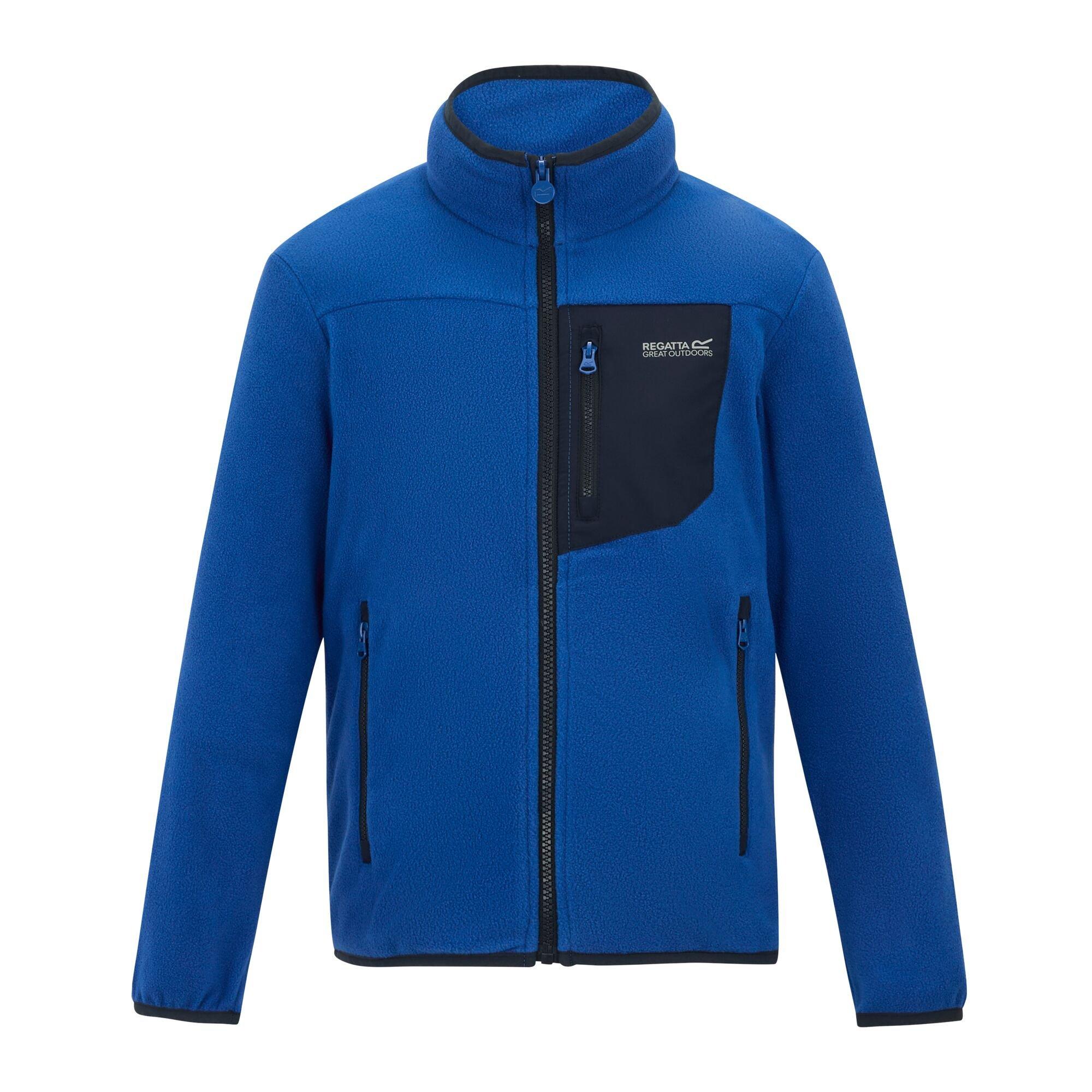 Olympian Blu - Regatta - Kids Frankie Full Zip Fleece - 5