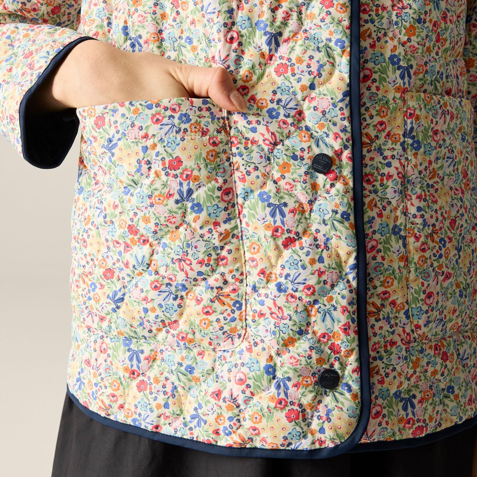Cream Harmony D - Regatta - Womens Cath Kidston Lightweight Quilted Jacket - 4