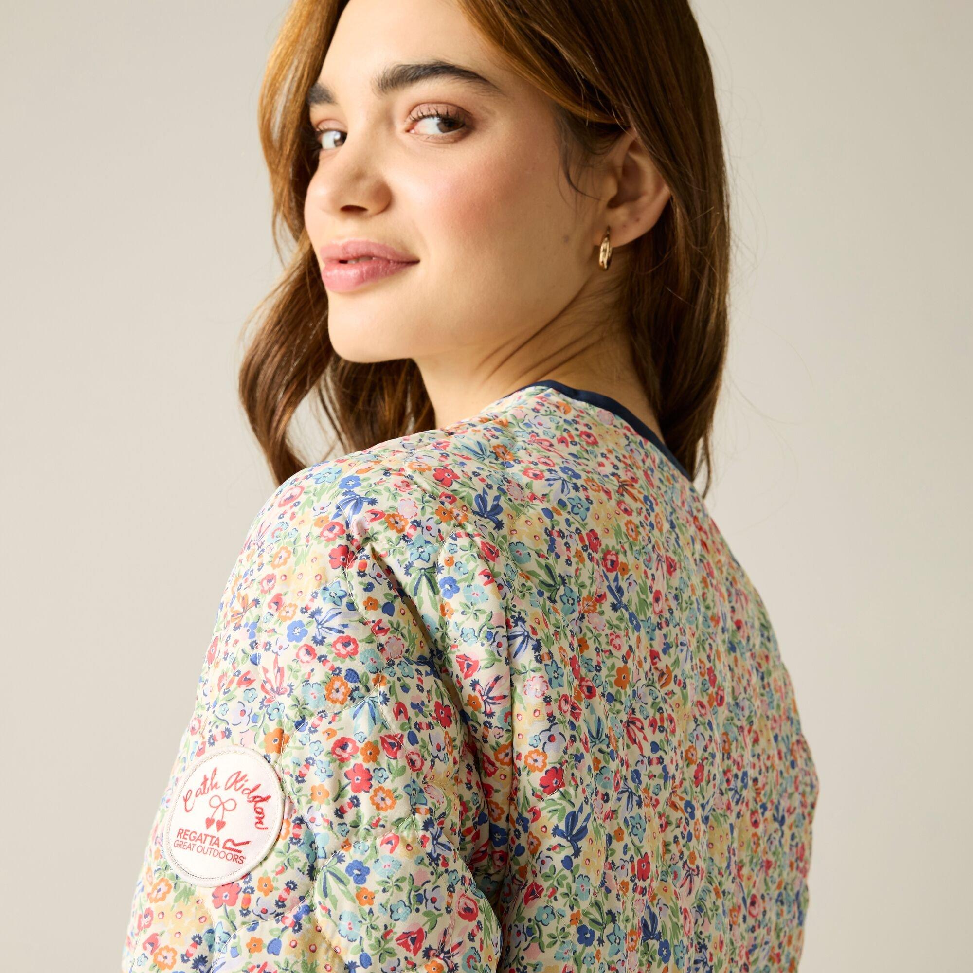 Cream Harmony D - Regatta - Womens Cath Kidston Lightweight Quilted Jacket - 6