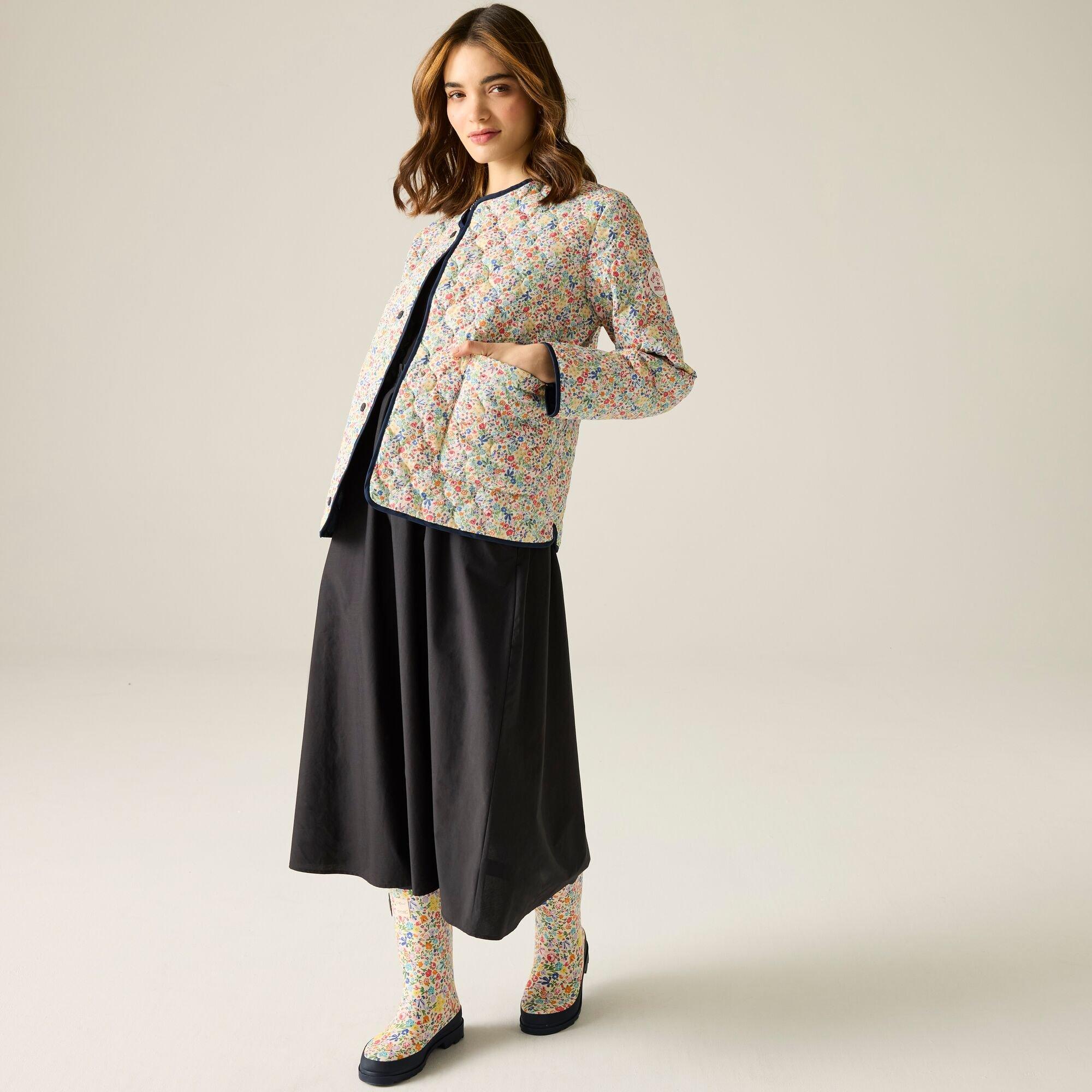 Cream Harmony D - Regatta - Womens Cath Kidston Lightweight Quilted Jacket - 7
