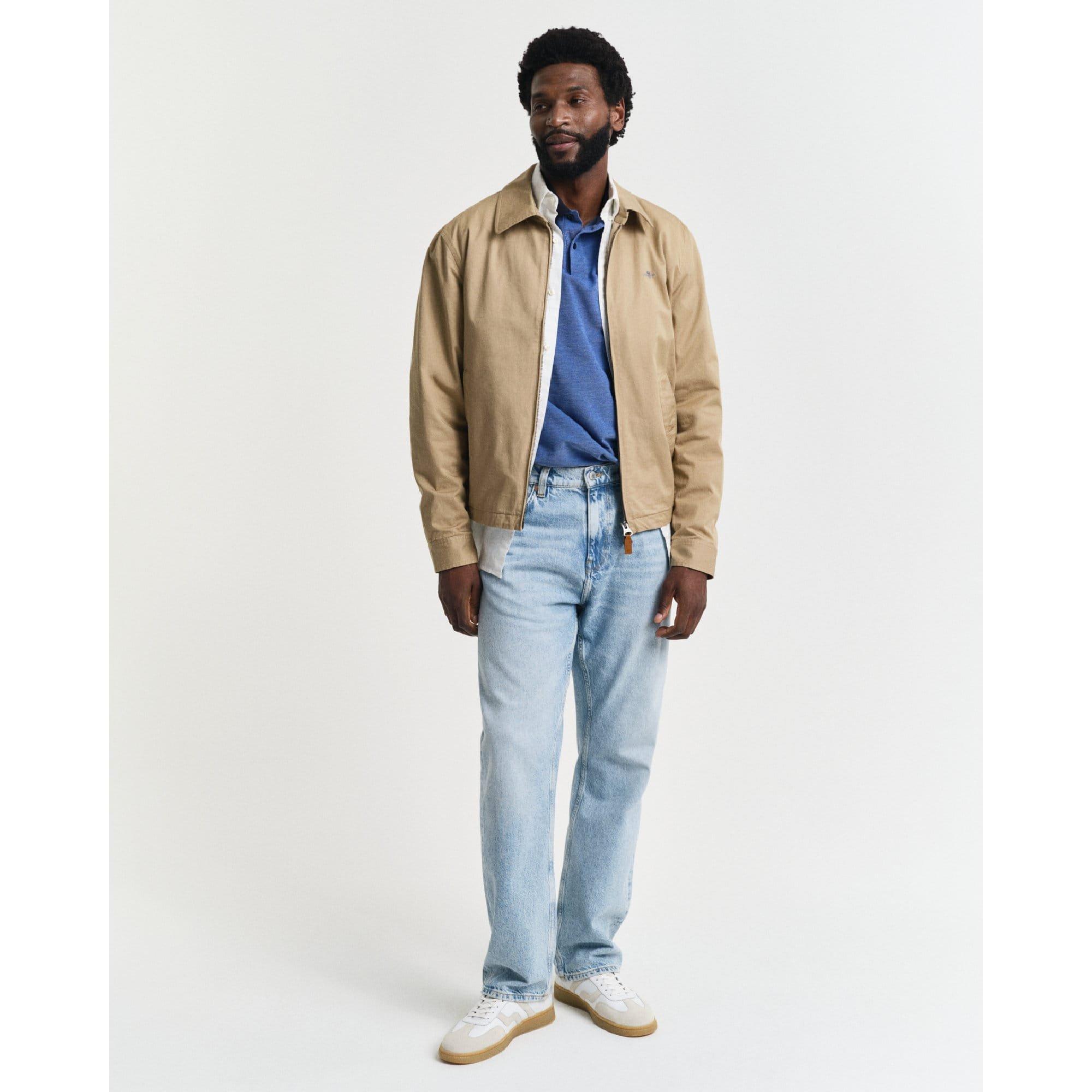 Blue - Gant - 4-Colour Oxford Piqu¿ Polo Shirt - 3