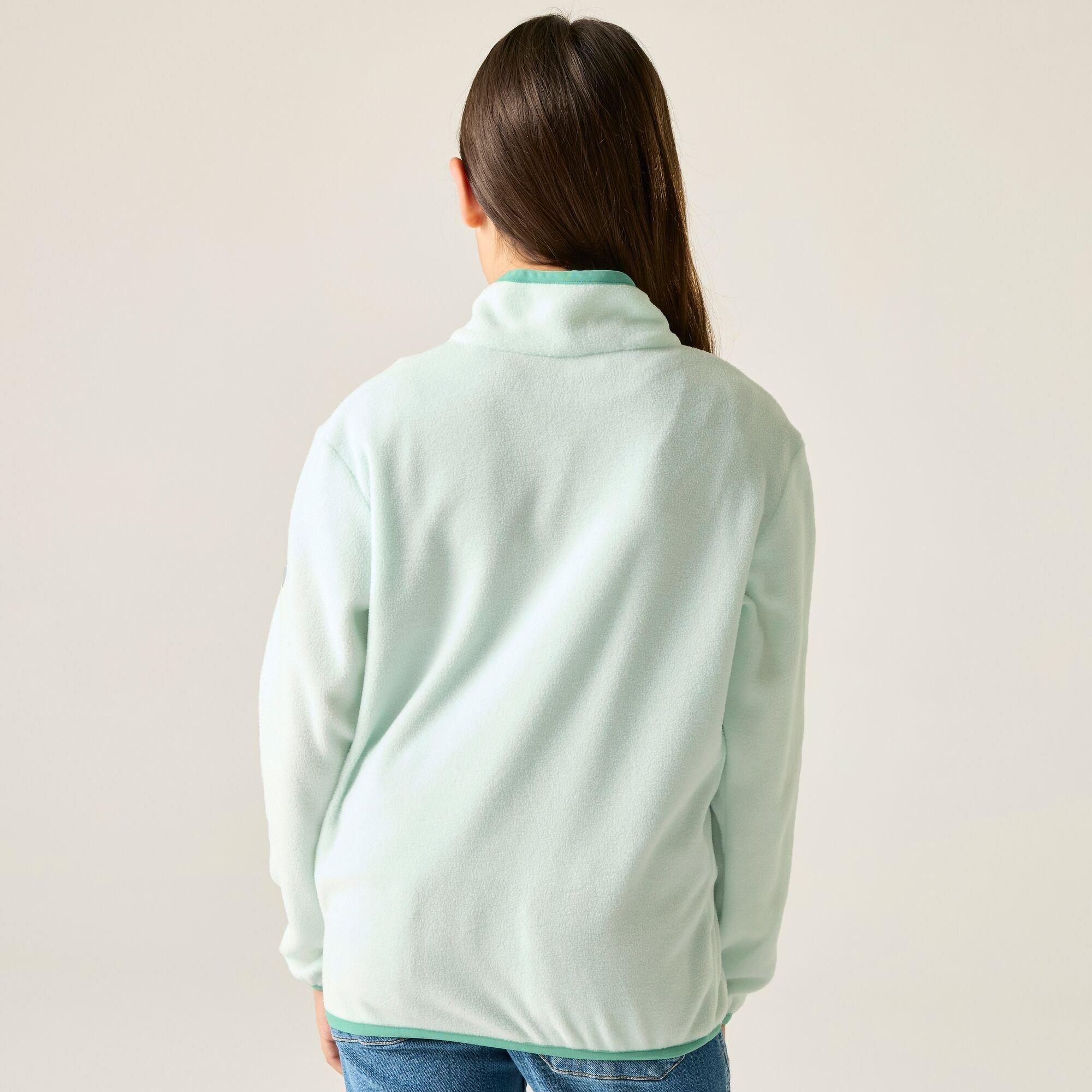 Oceanmist - Regatta - Kids Frankie Half Zip Fleece - 2