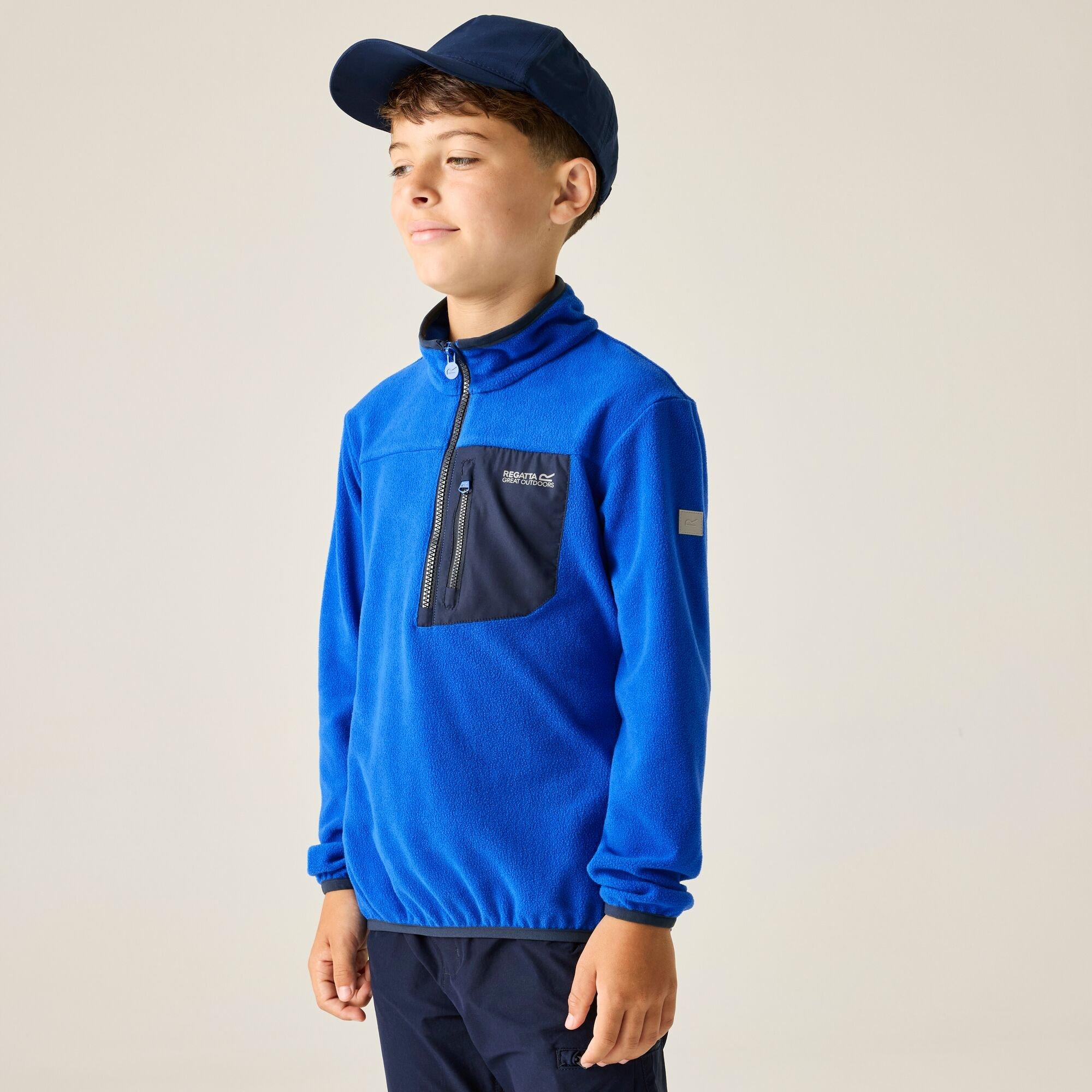 Olympian Blu - Regatta - Kids Frankie Half Zip Fleece - 1