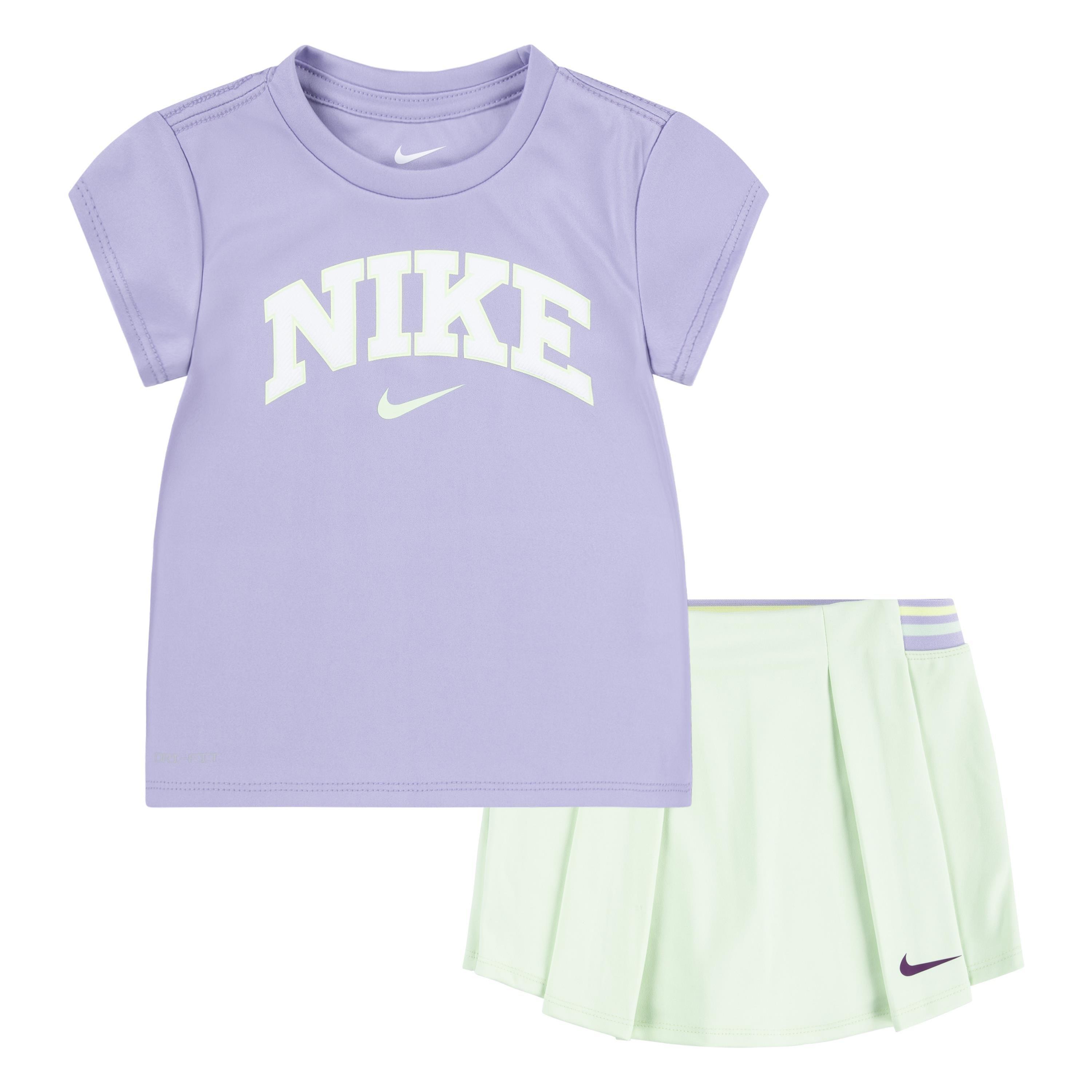 Vapor Green - Nike - Kids' Prep In Your Step Skort - 1
