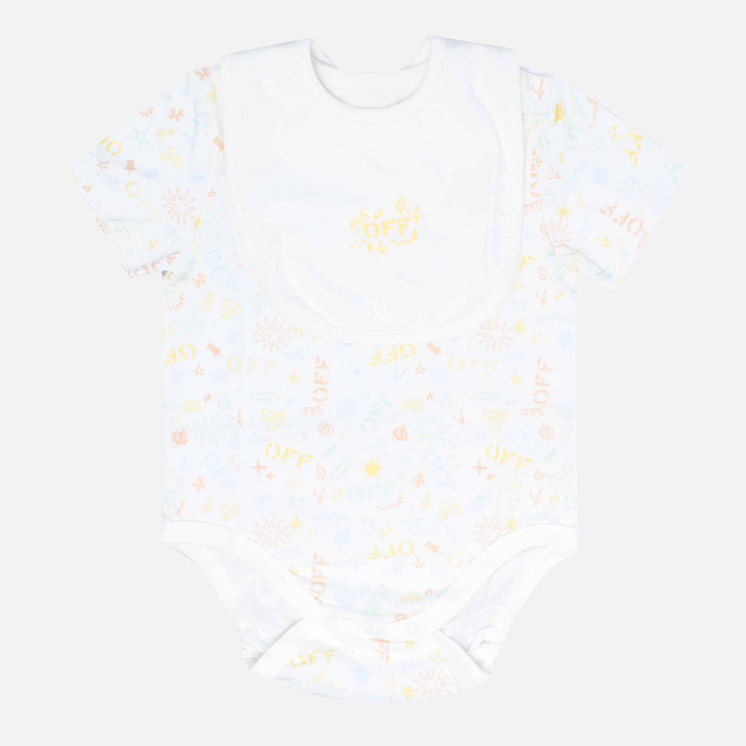 Multi Colour - Off White - Off Stamp Bikini - 4