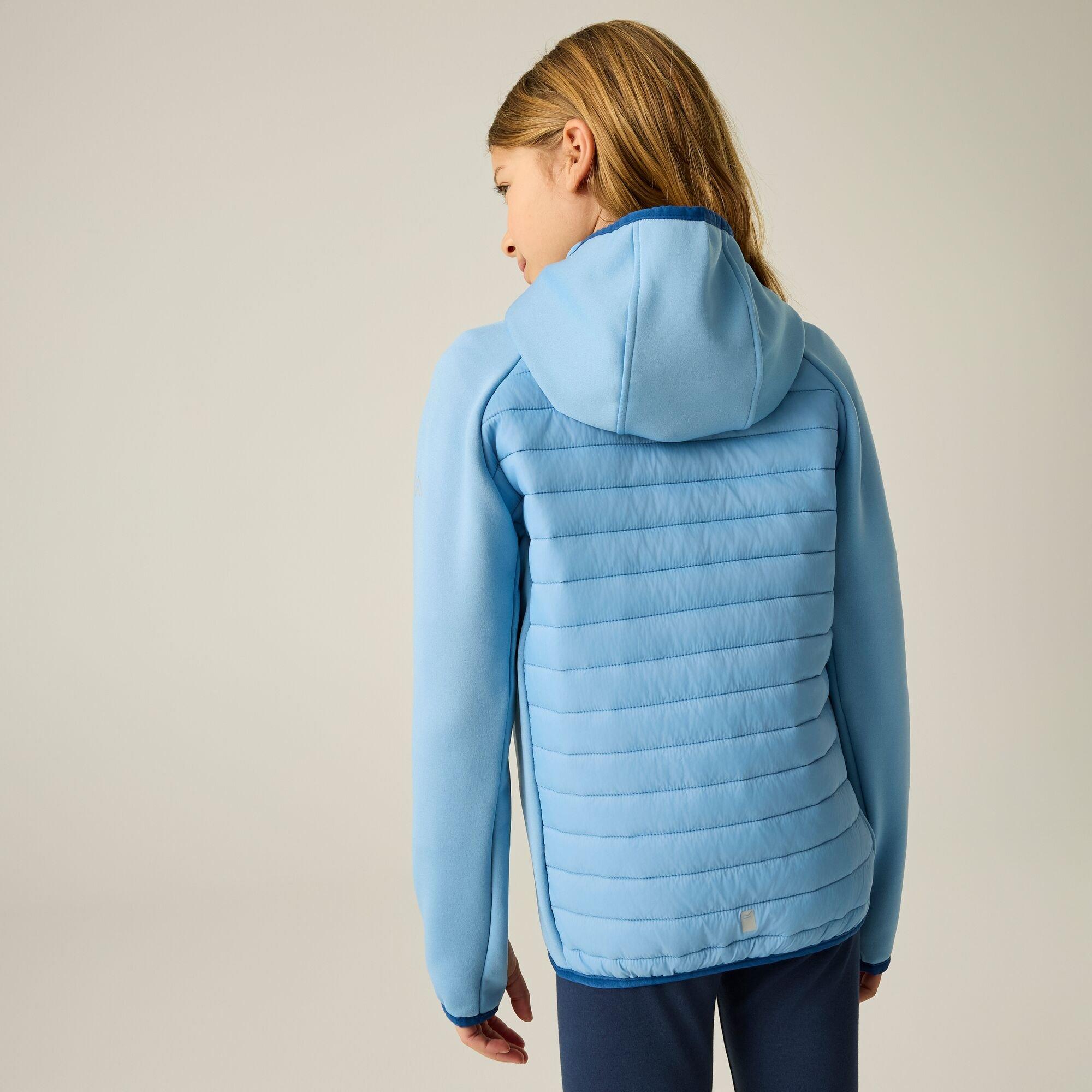 Washed Denim - Regatta - Kids Andreson Hybrid Water-Repellent  Jacket - 2