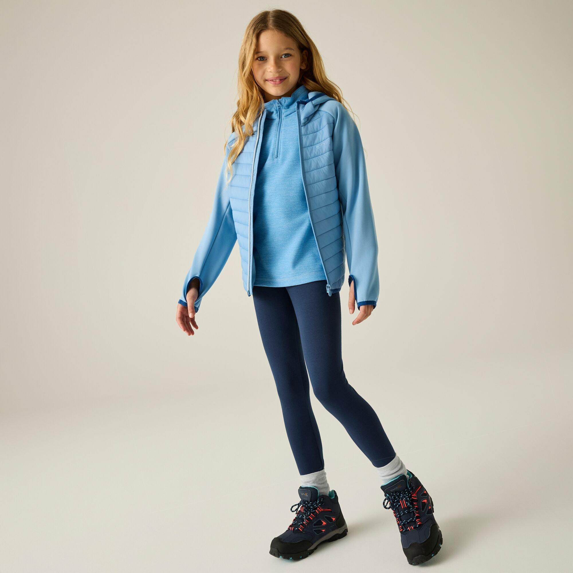 Washed Denim - Regatta - Kids Andreson Hybrid Water-Repellent  Jacket - 3