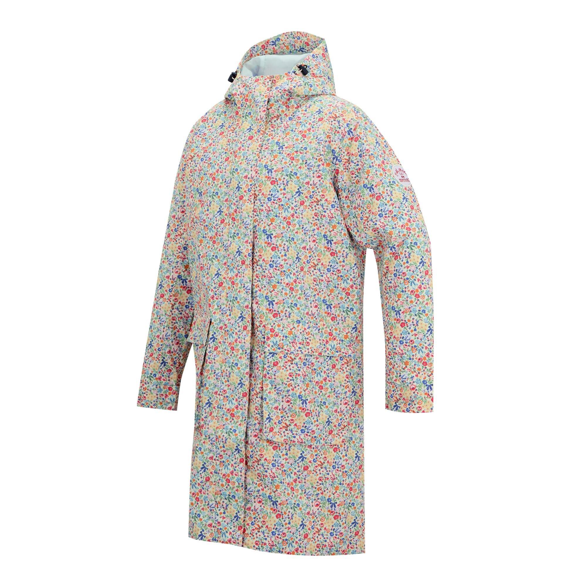 Cream Harmony D - Regatta - Womens Cath Kidston Long Waterproof Shell Jacket - 12