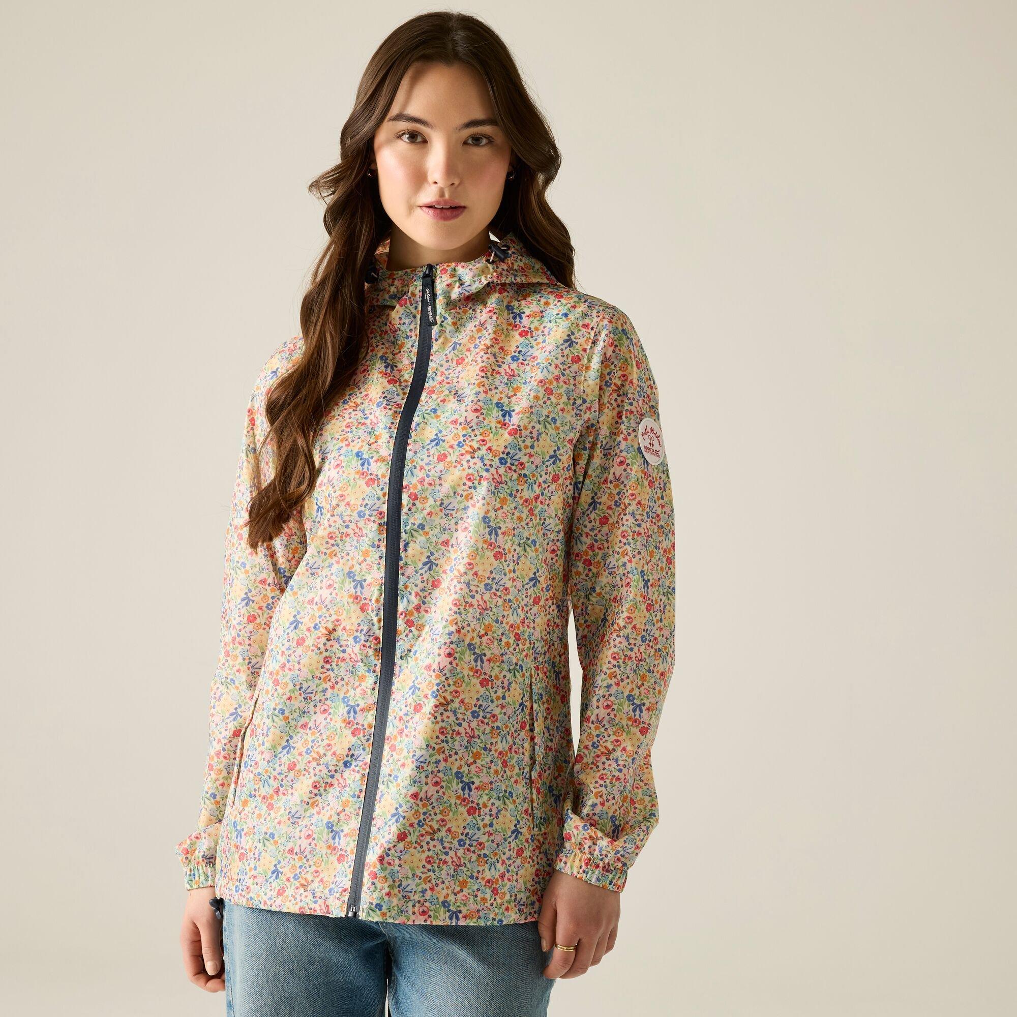 Cream Harmony D - Regatta - Womens Cath Kidston Waterproof Pack It Jacket - 1