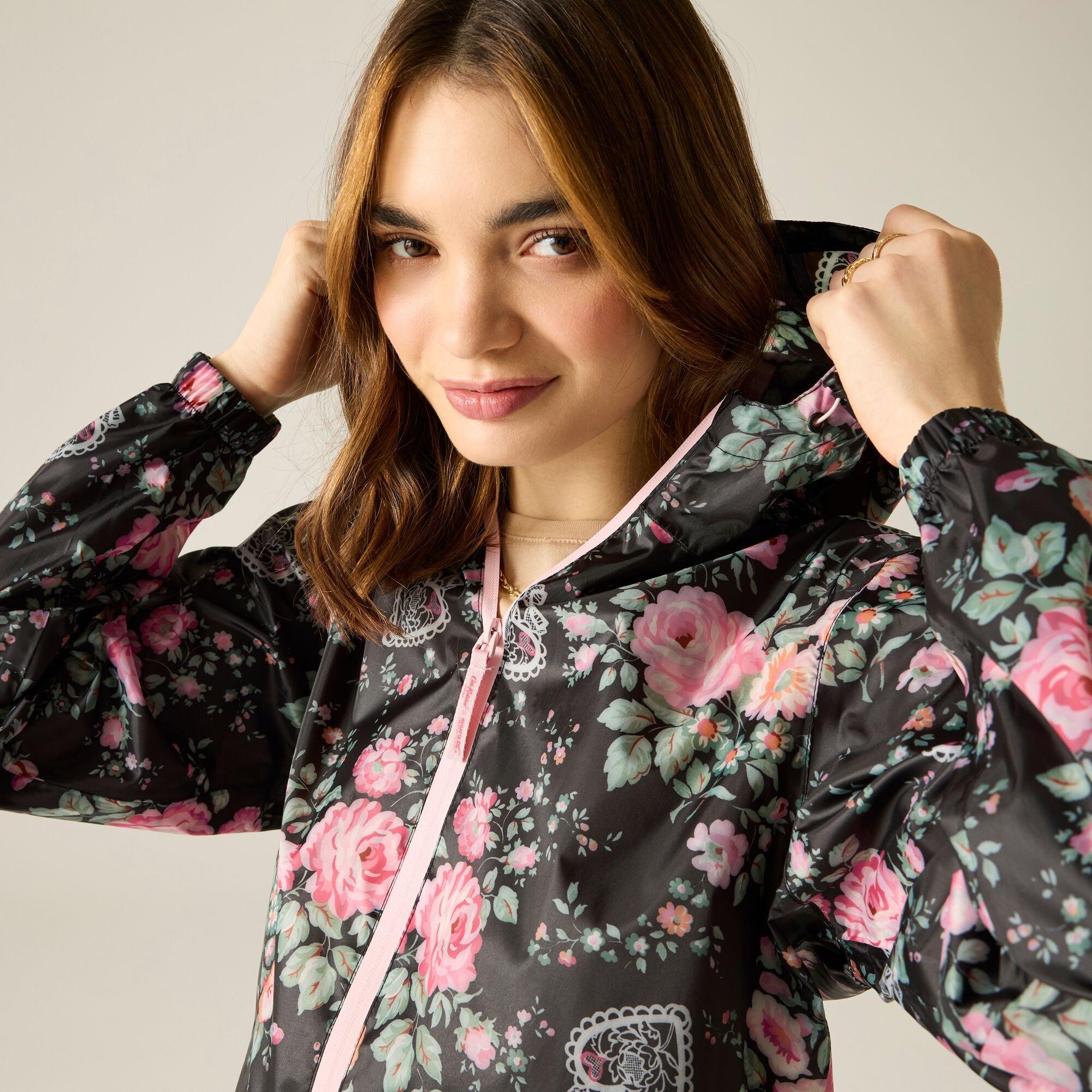 Black Hackney R - Regatta - Womens Cath Kidston Waterproof Pack It Jacket - 2