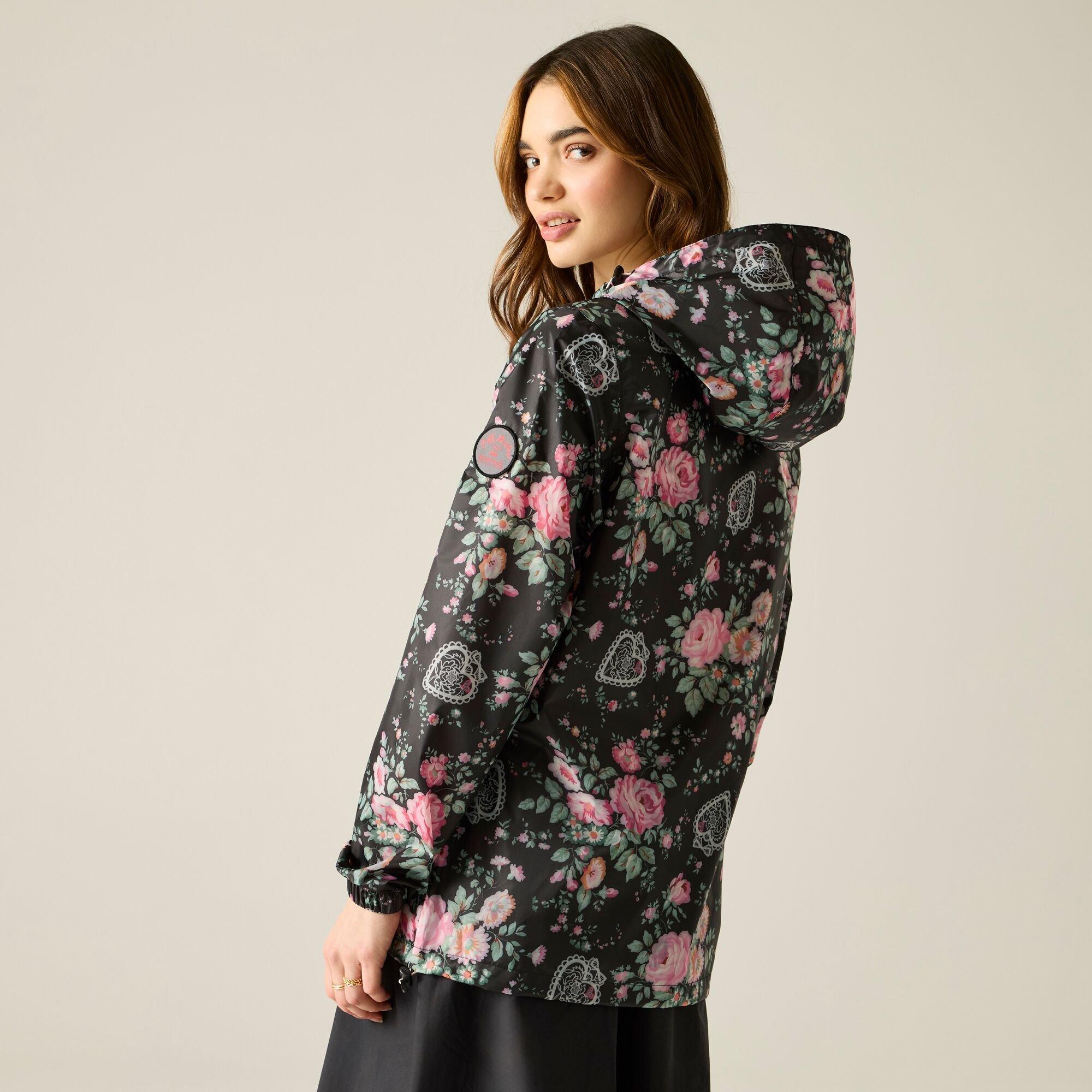 Black Hackney R - Regatta - Womens Cath Kidston Waterproof Pack It Jacket - 3