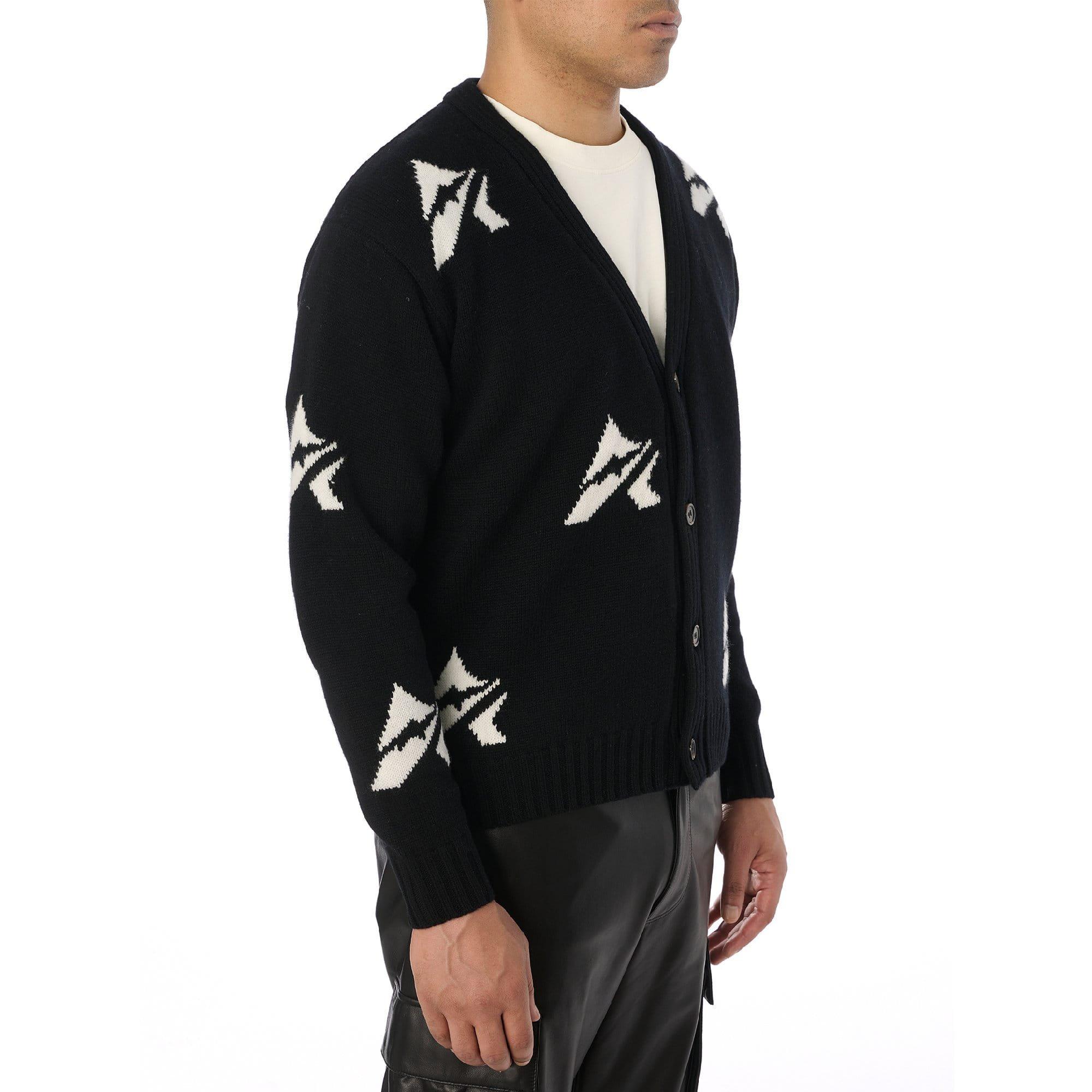 Black - Avirex - Athletic Cardigan - 3