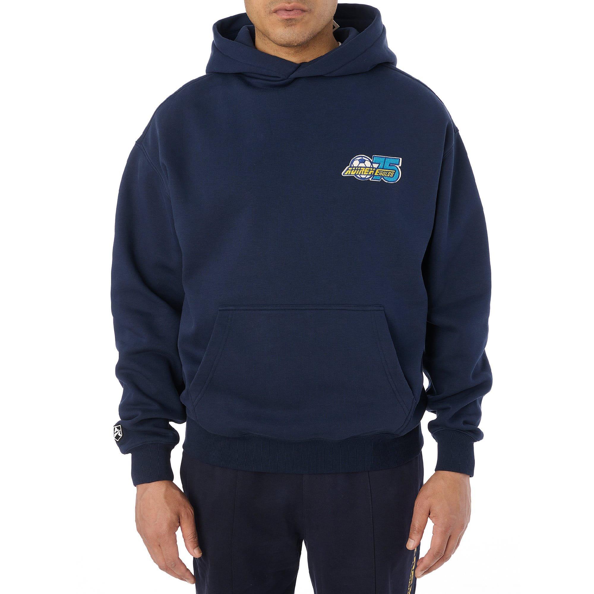 Navy - Avirex - Soccer League Hoodie - 2