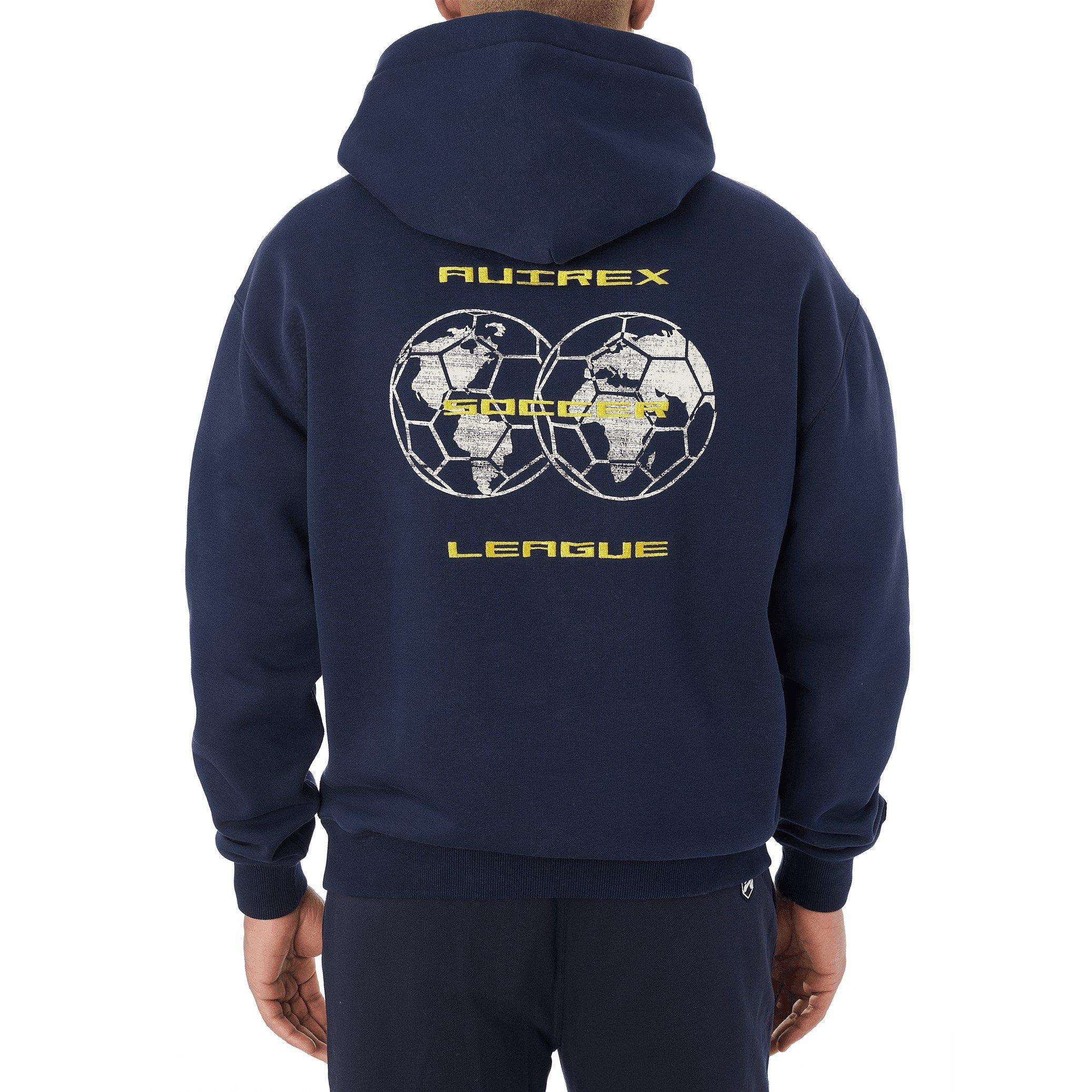 Navy - Avirex - Soccer League Hoodie - 9