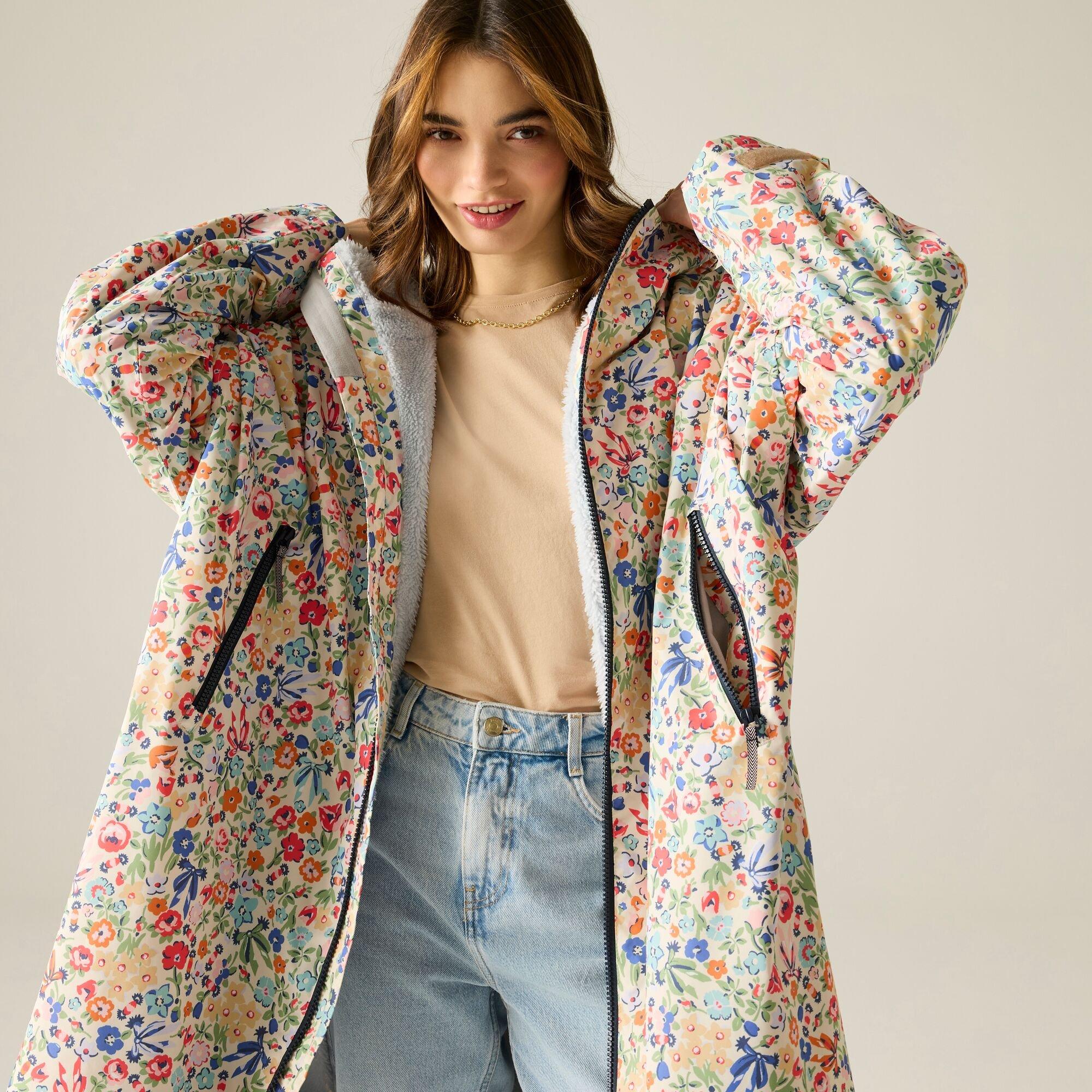 Cream Harmony D - Regatta - Womens Cath Kidston Hydrafort Changing Robe - 8