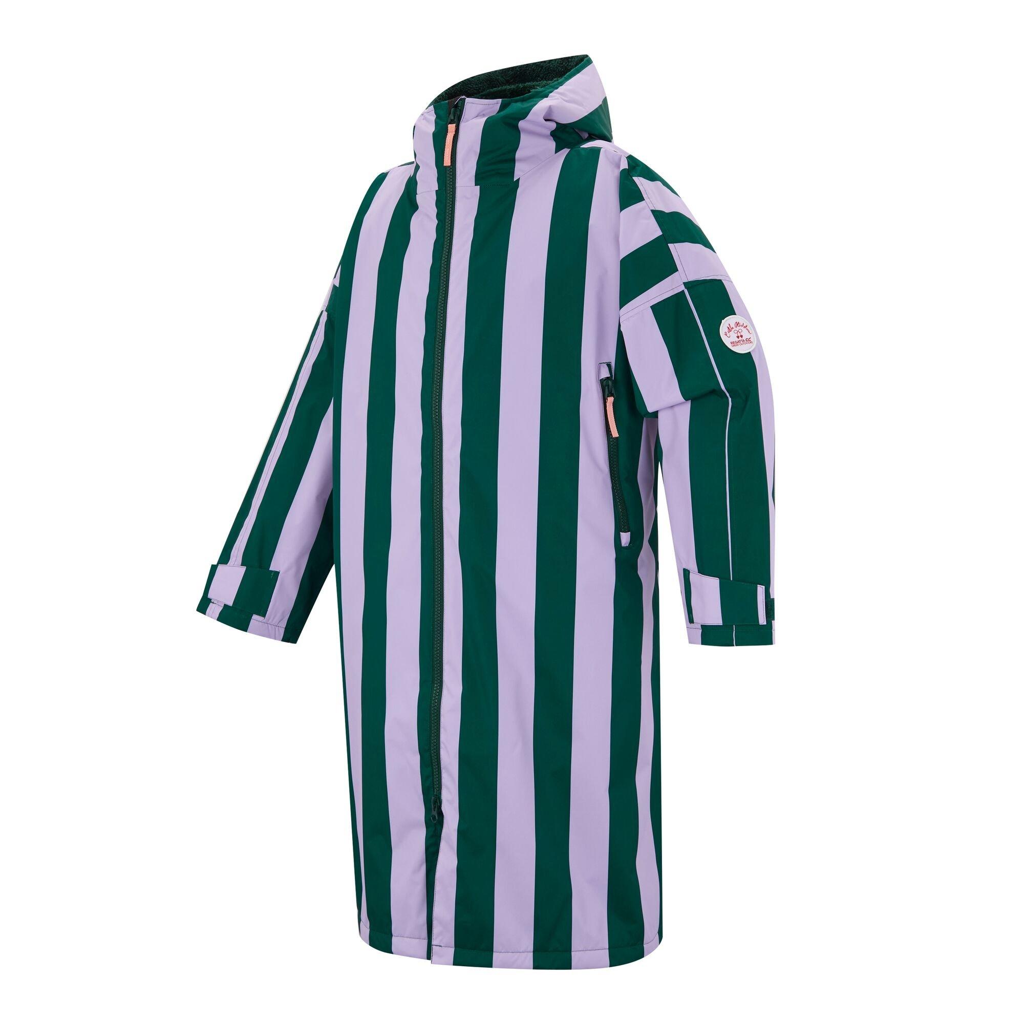 Lilac & Green C - Regatta - Womens Cath Kidston Hydrafort Changing Robe - 12