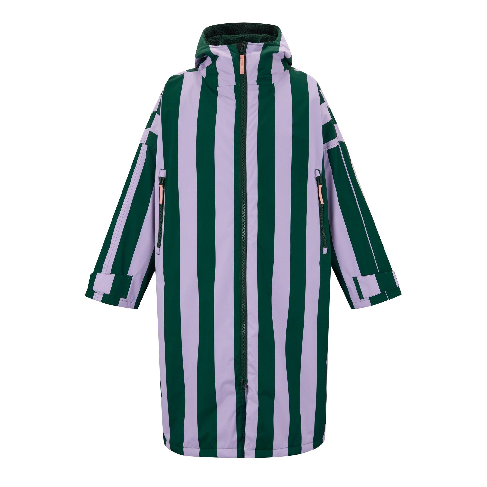 Lilac & Green C - Regatta - Womens Cath Kidston Hydrafort Changing Robe - 10
