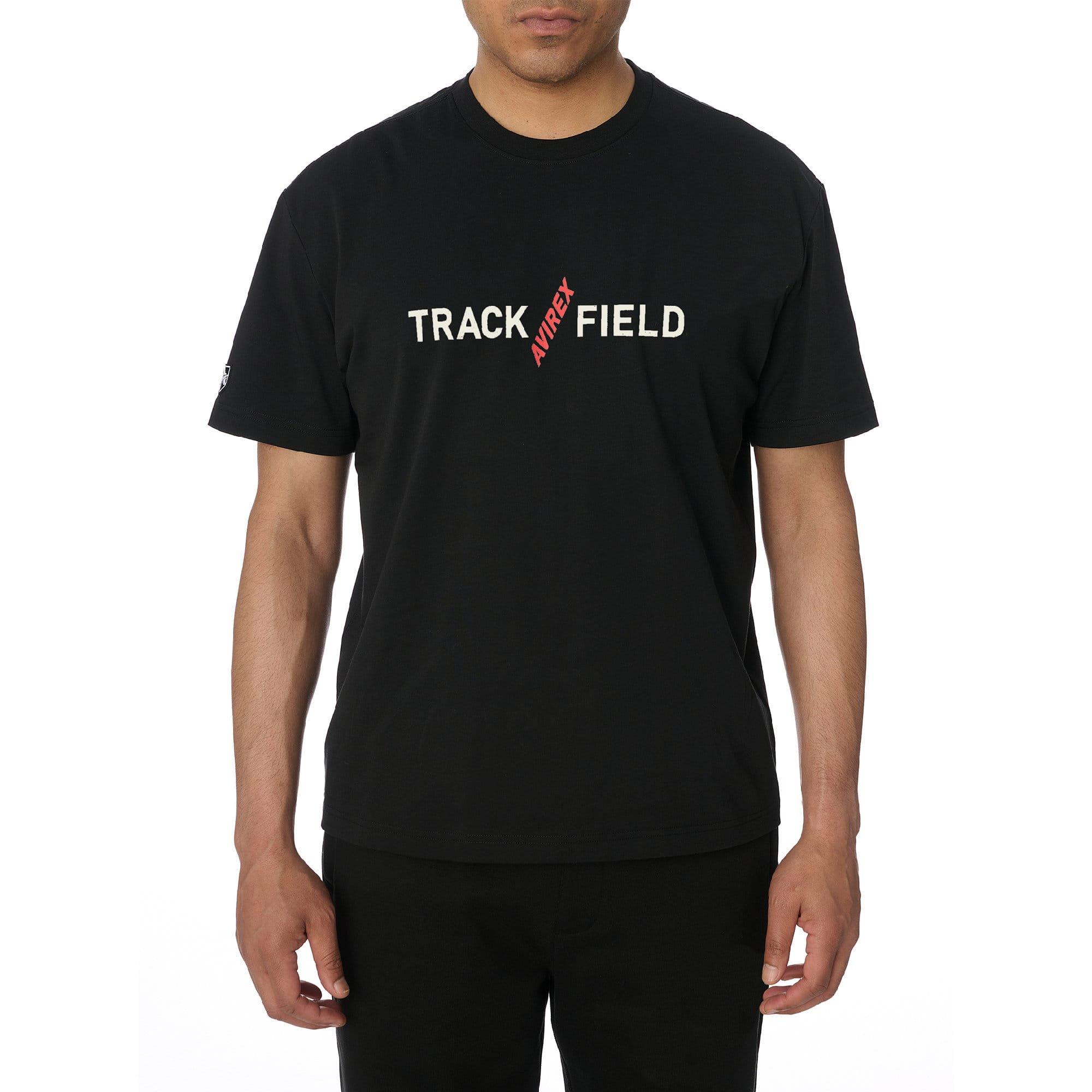 Black - Avirex - Track N Field T-Shirt - 2