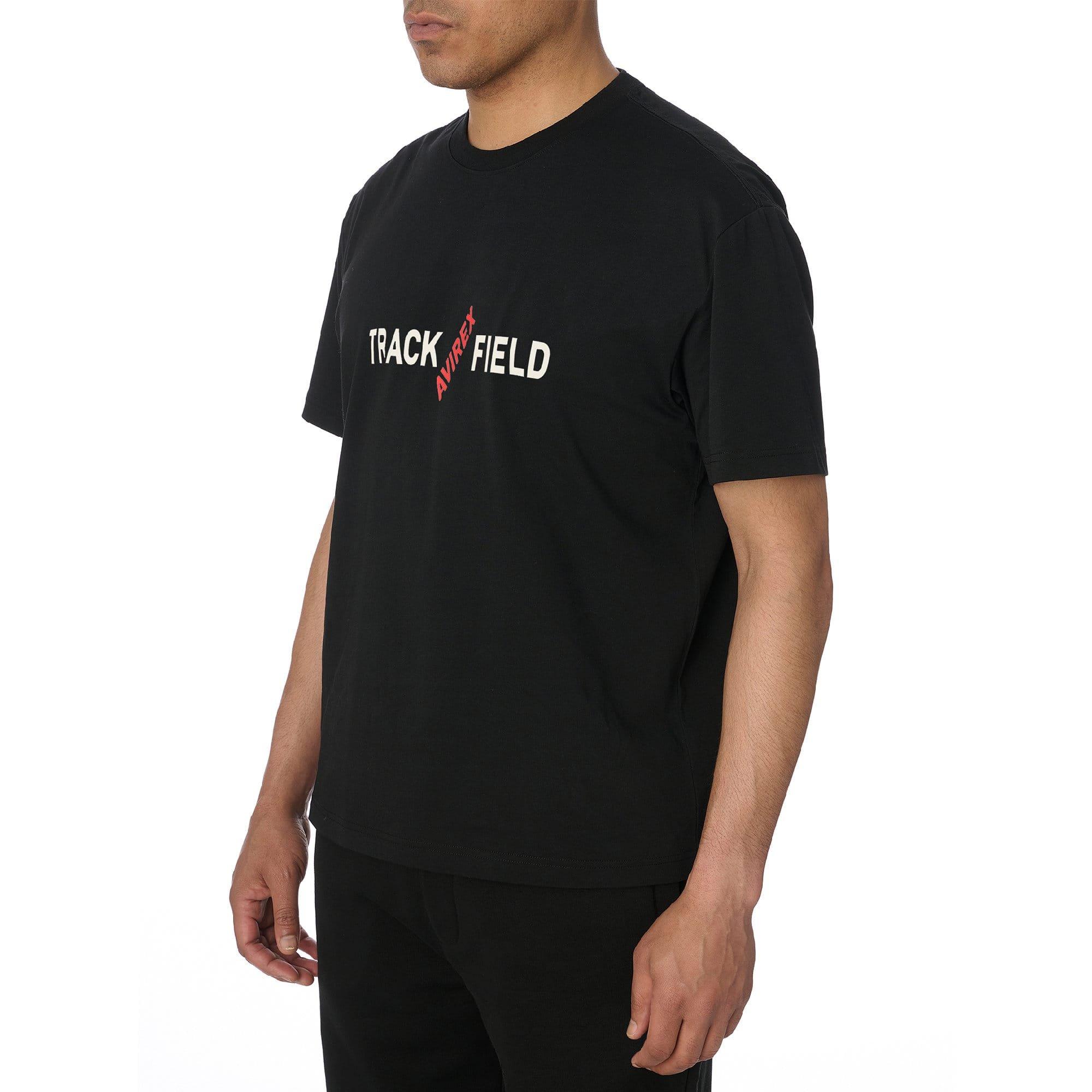 Black - Avirex - Track N Field T-Shirt - 5