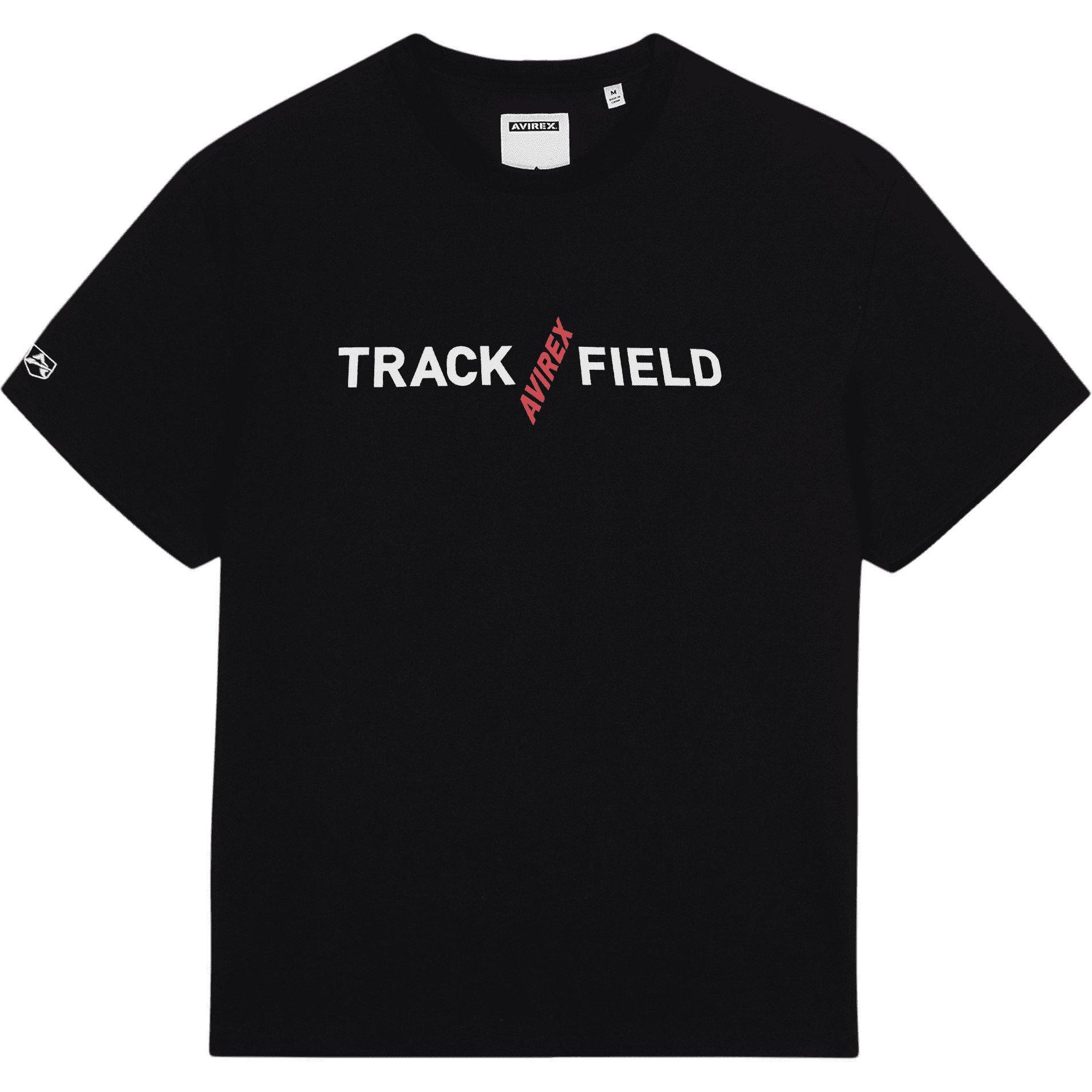 Black - Avirex - Track N Field T-Shirt - 7