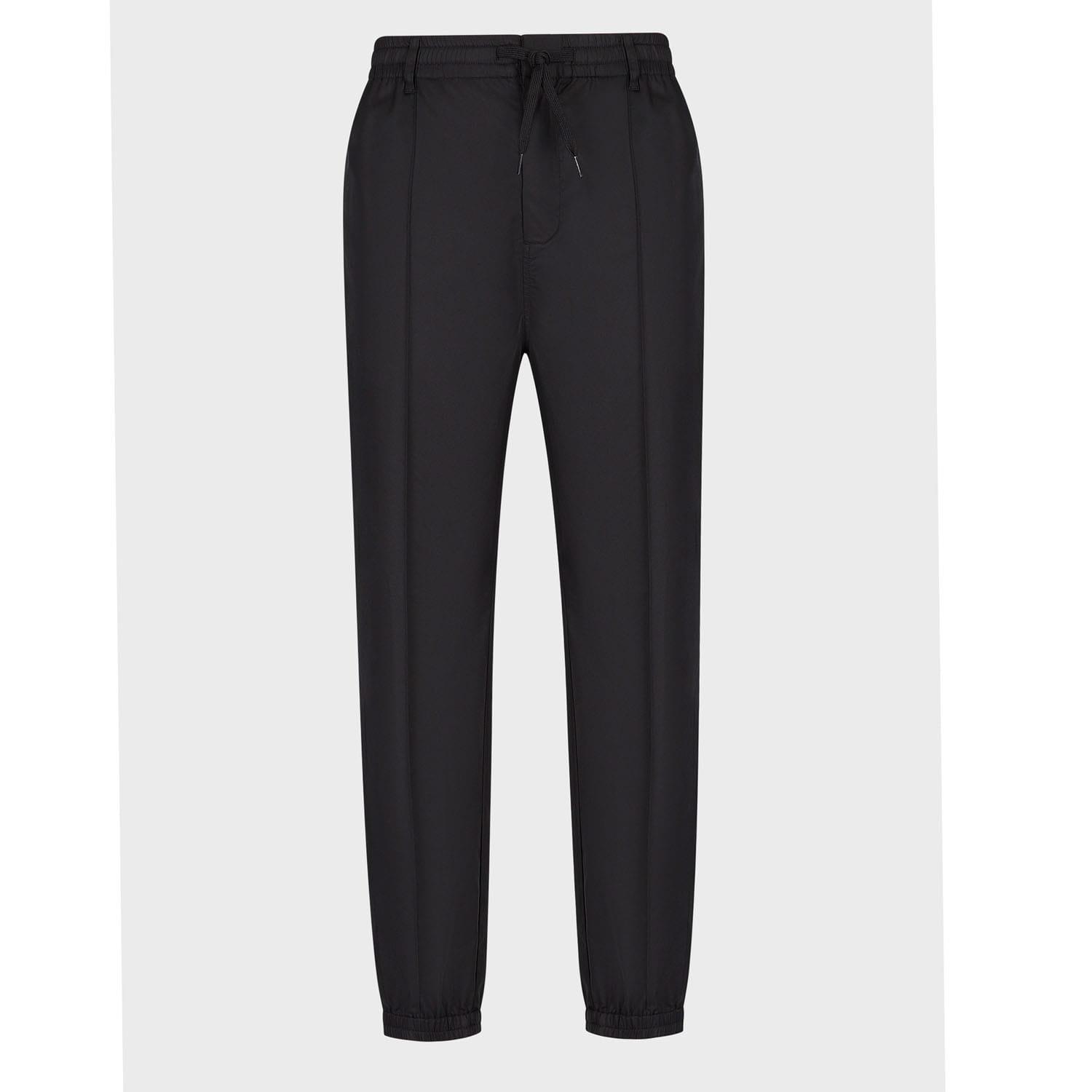 Black - Emporio Armani - Trousers - 3