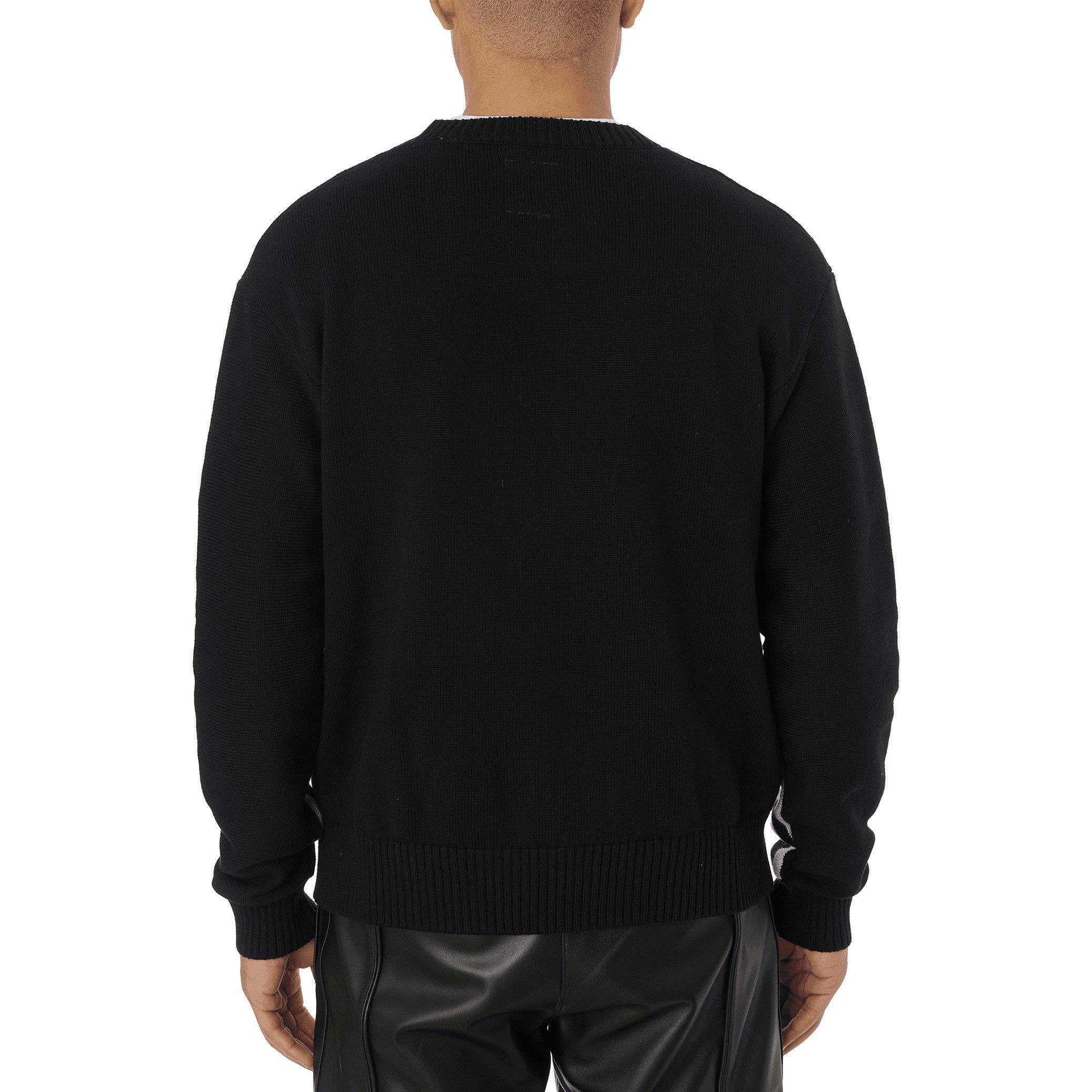 Black - Avirex - Racer Crewneck Sweatshirt - 9