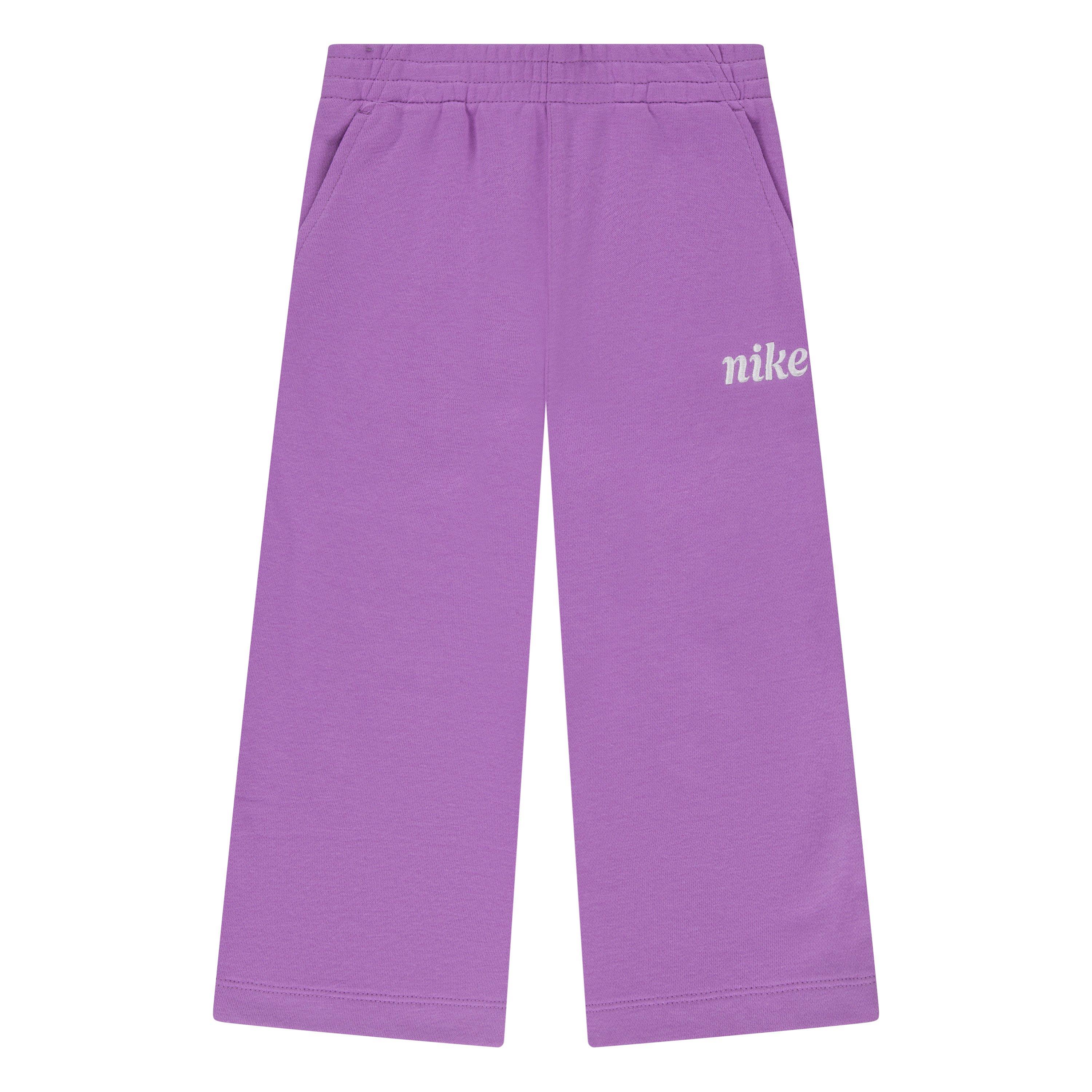 Rush Fuchsia - Nike - Kids' Essentials Fleece Open Hem Jogging Bottoms - 1