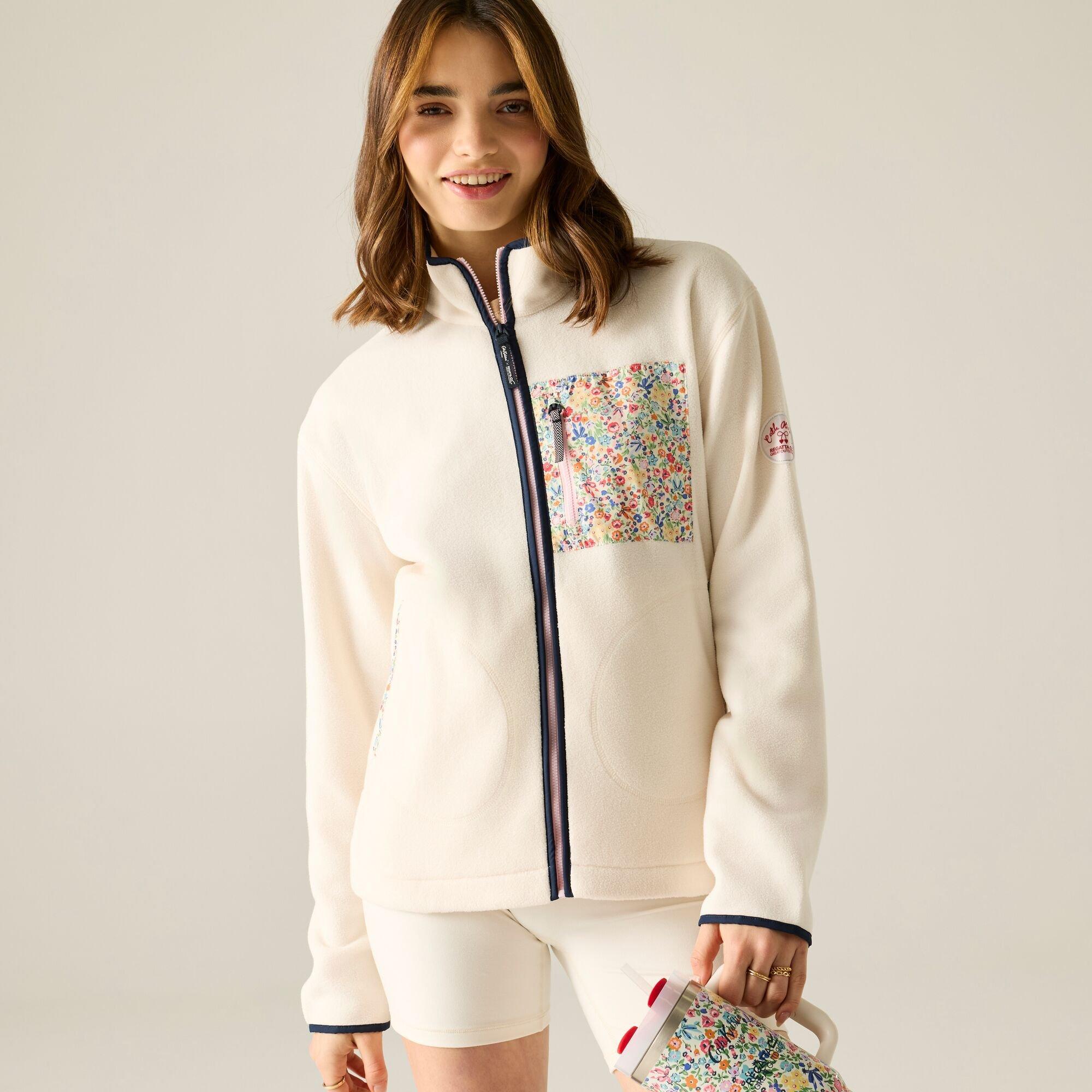 Ivory Cream - Regatta - Womens Cath Kidston Full Zip Fleece - 1