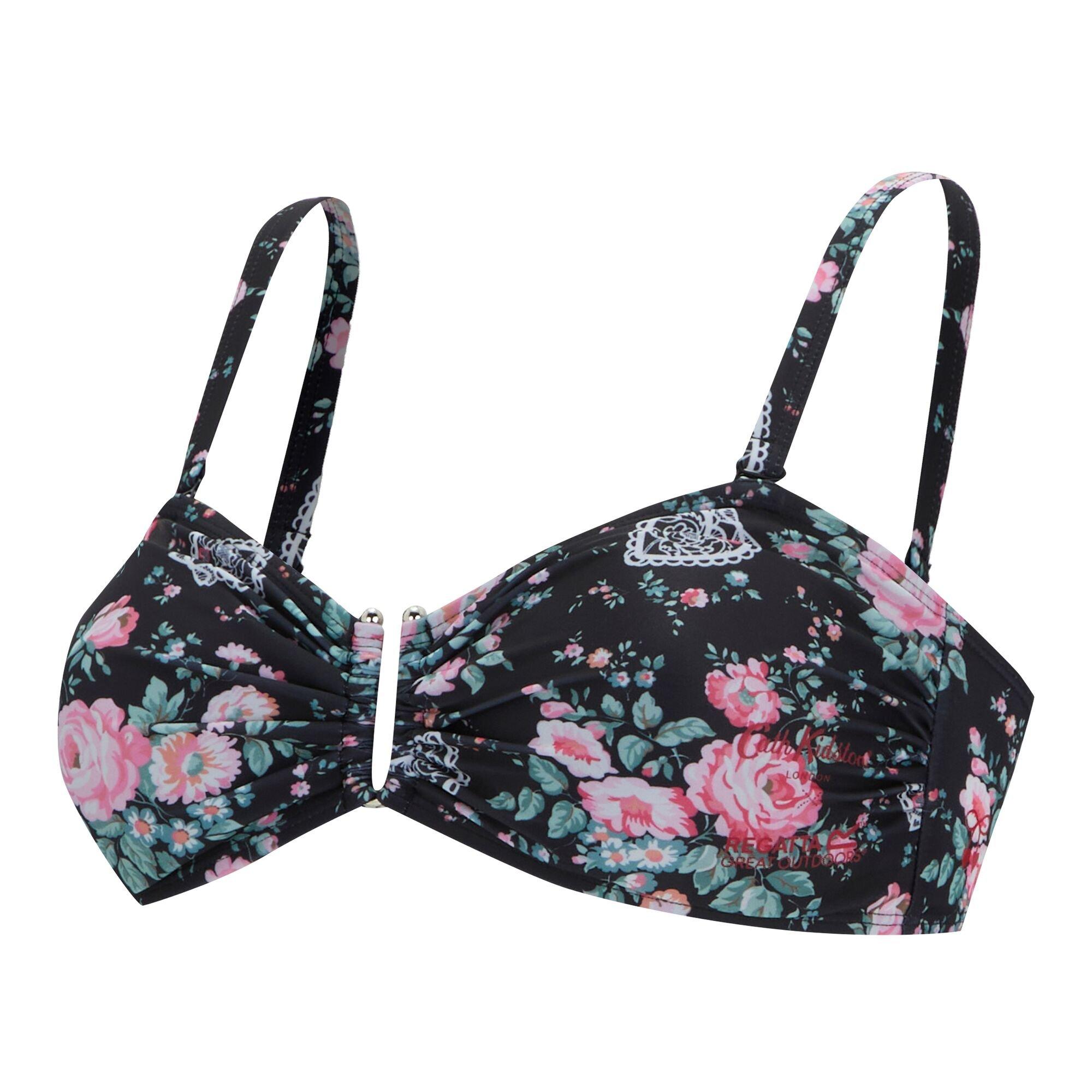 Black Hackney R - Regatta - Womens Cath Kidston UPF 50+ Bikini Top - 8