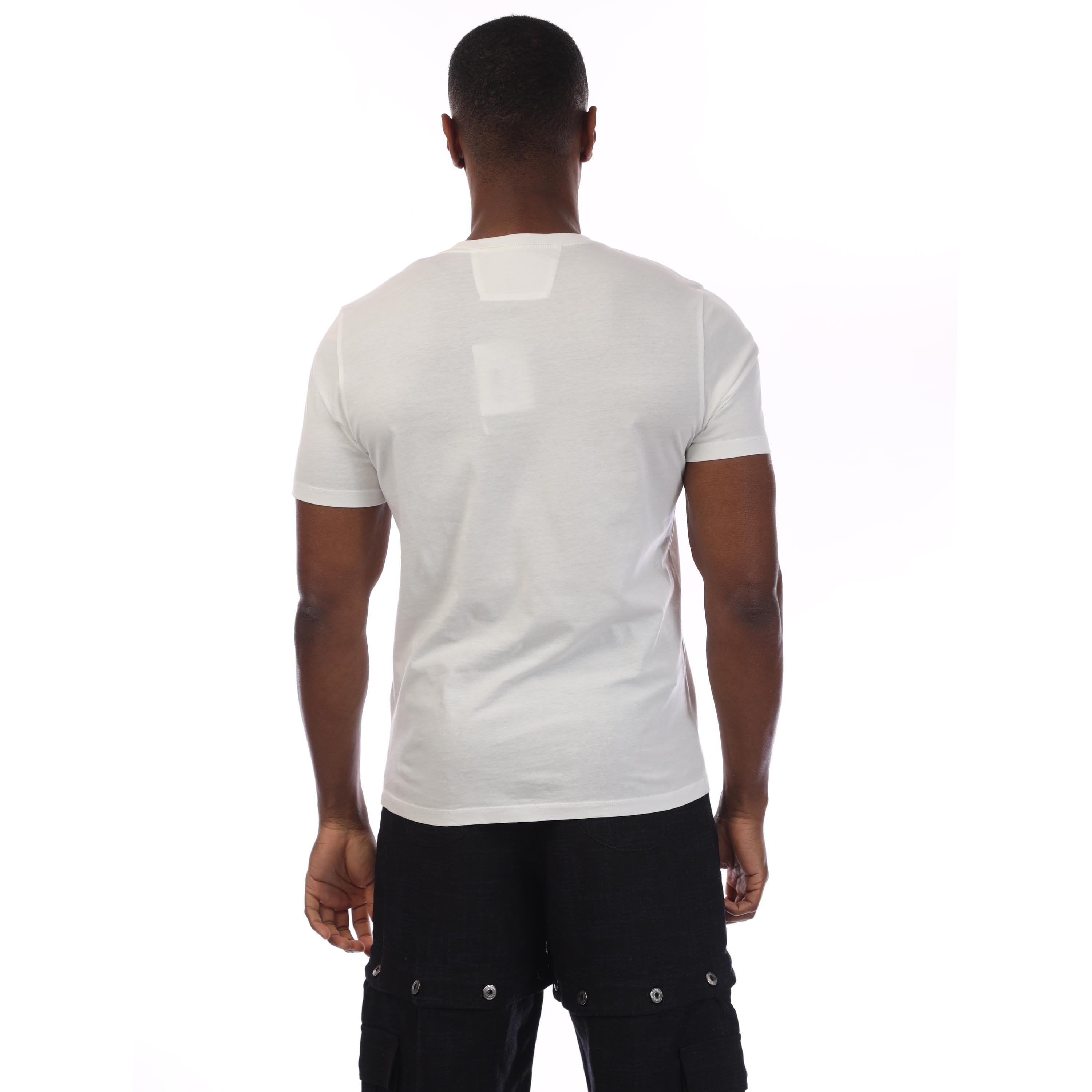 White - CP Company - Logo T-Shirt - 2