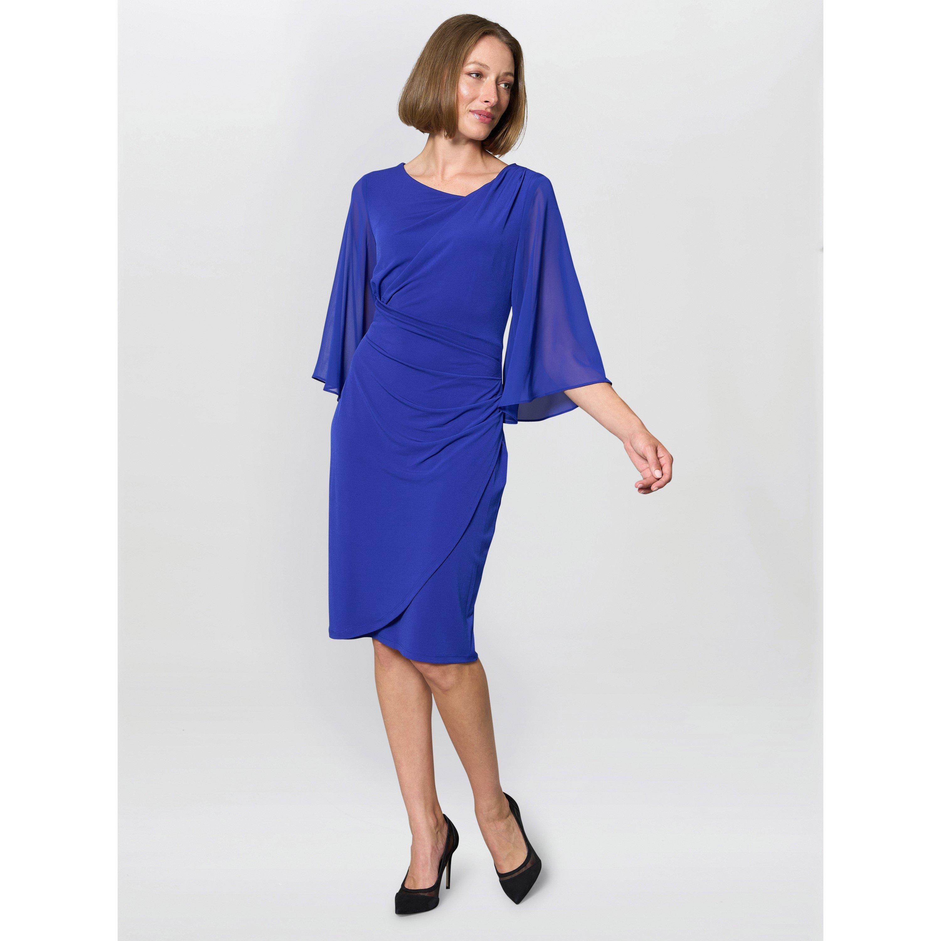 Cobalt - Gina Bacconi - Jo Draped Jersey Dress - 4
