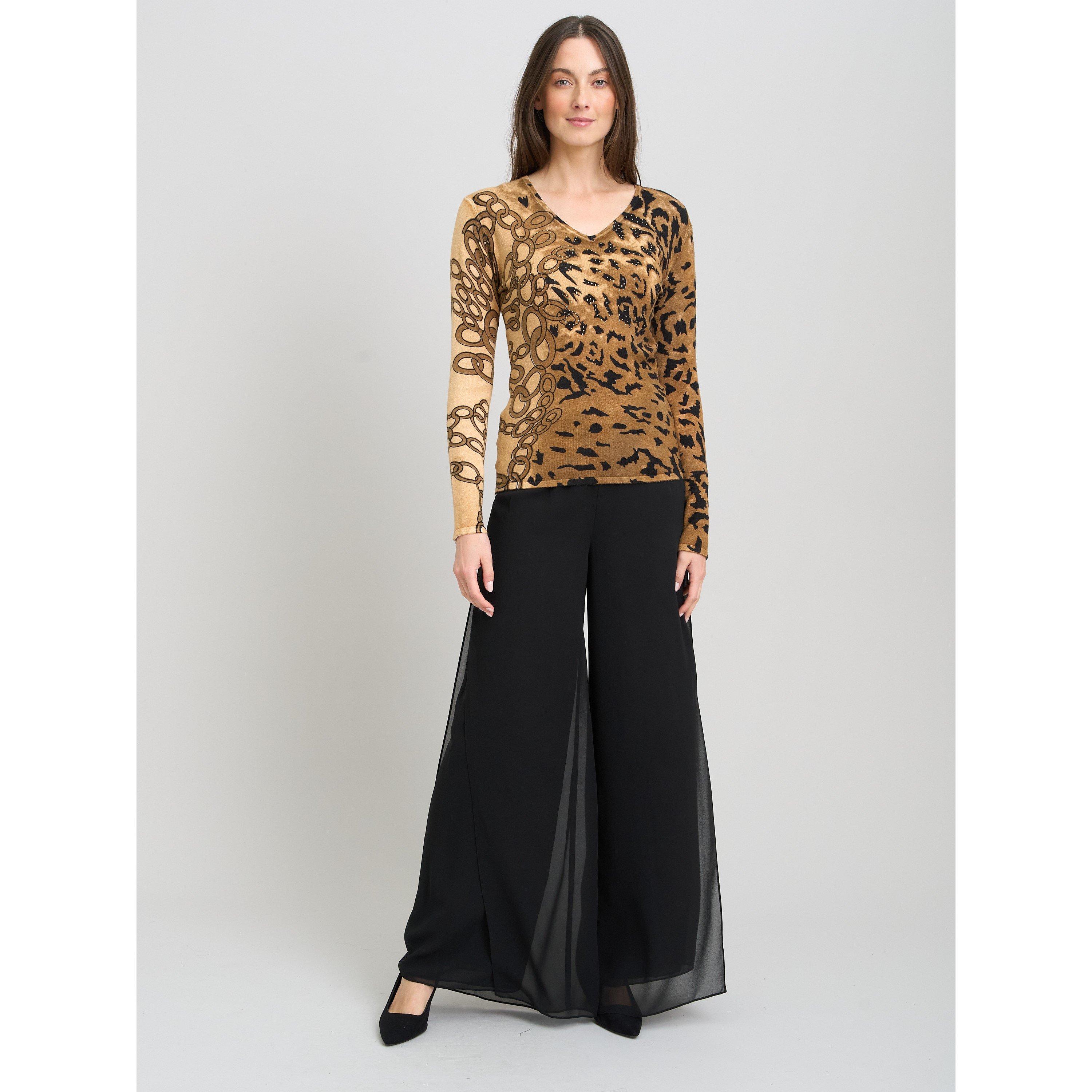 Leopard - Gina Bacconi - Korra Leopard Print Jumper With Diamante - 6