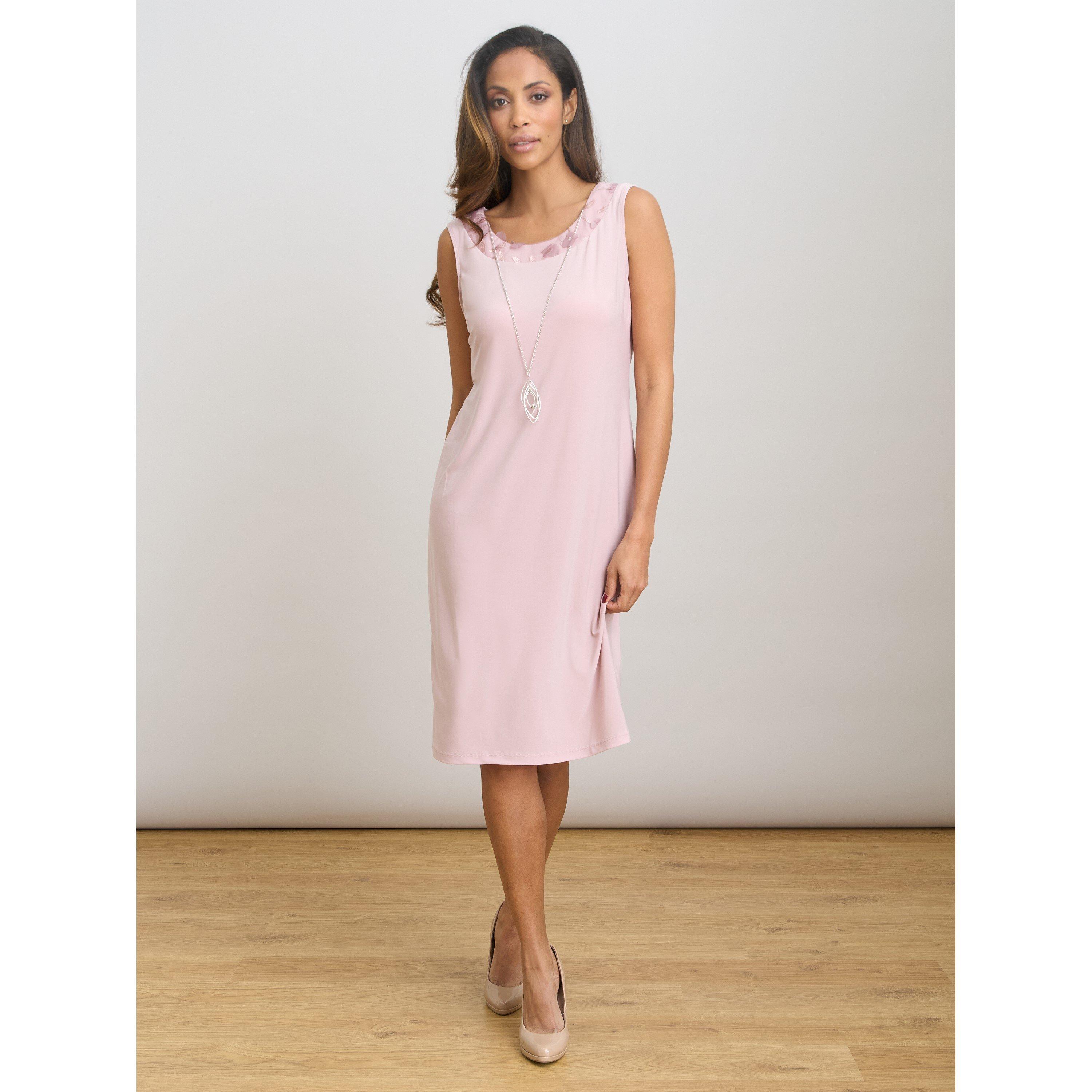 Blush - Gina Bacconi - Destiny Floral Applique Dress And Jacket - 7