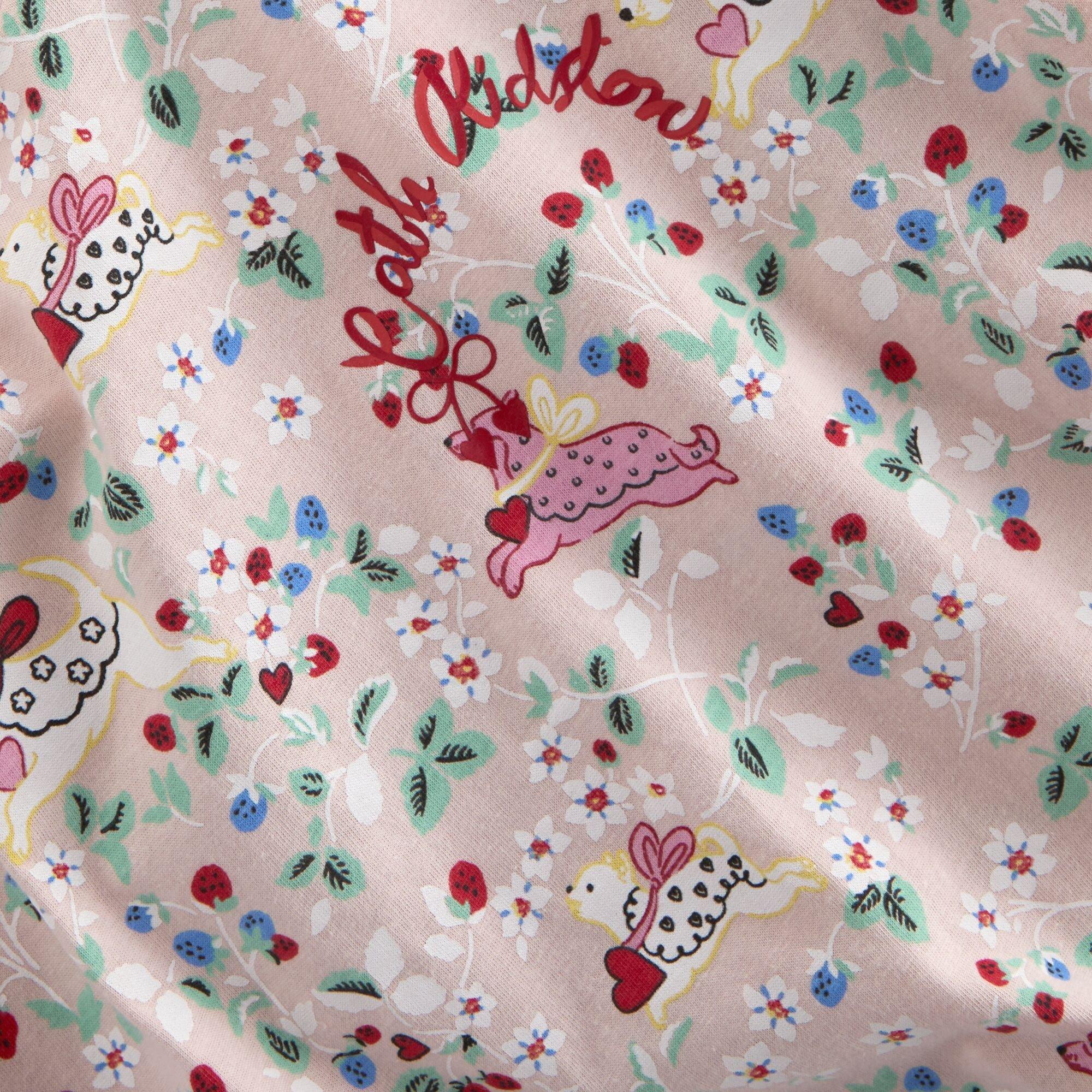 Pink Puppy Flor - Regatta - Kids Cath Kidston Crew Neck T-Shirt - 9