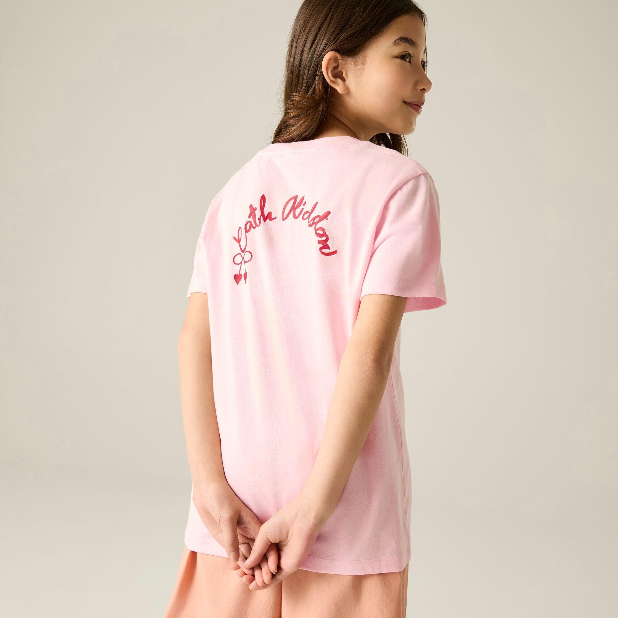 Light Rose Pink - Regatta - Kids Cath Kidston Crew Neck T-Shirt - 2