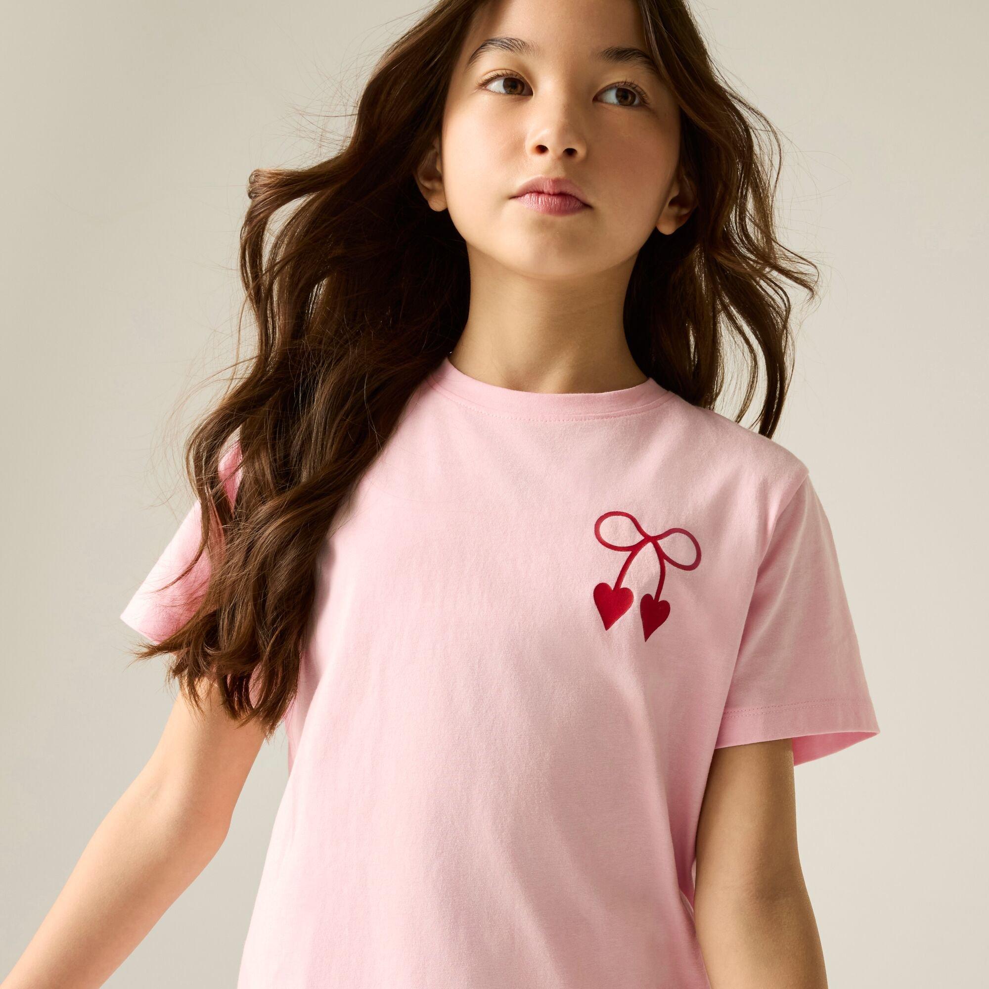 Light Rose Pink - Regatta - Kids Cath Kidston Crew Neck T-Shirt - 4