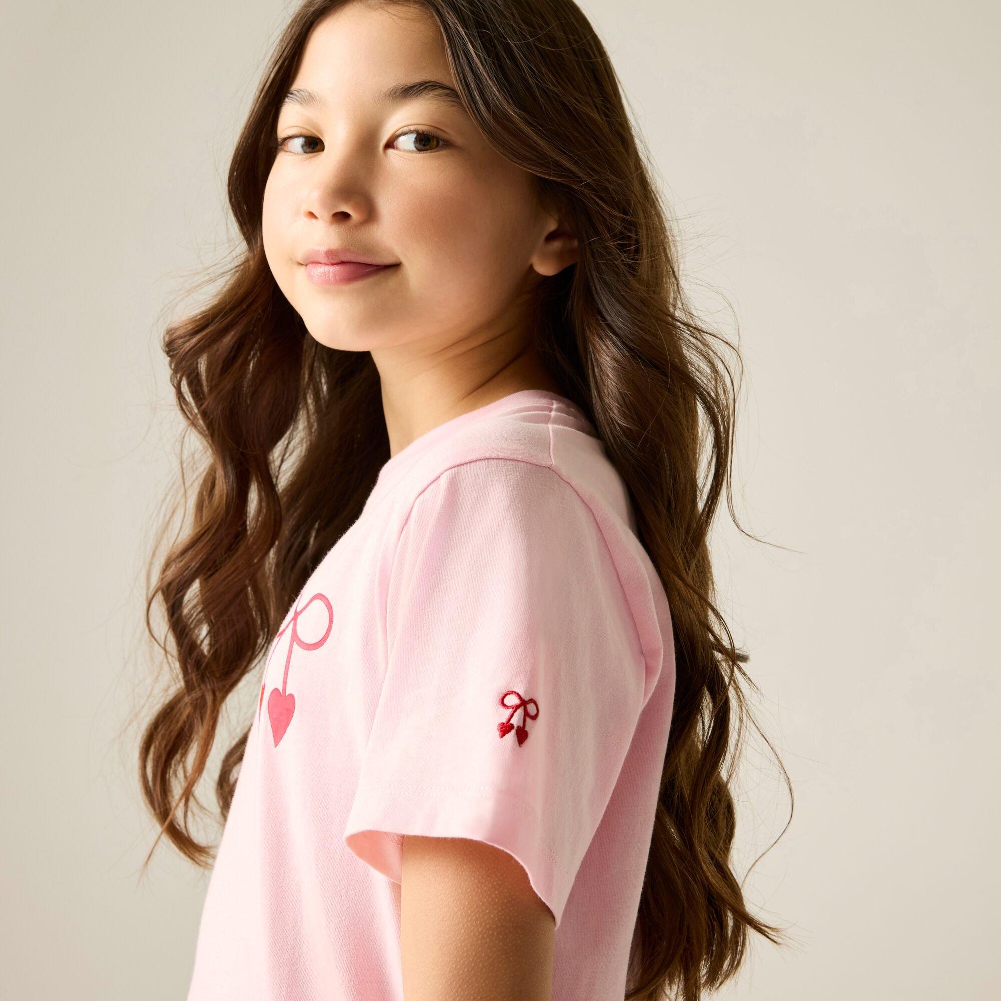Light Rose Pink - Regatta - Kids Cath Kidston Crew Neck T-Shirt - 6