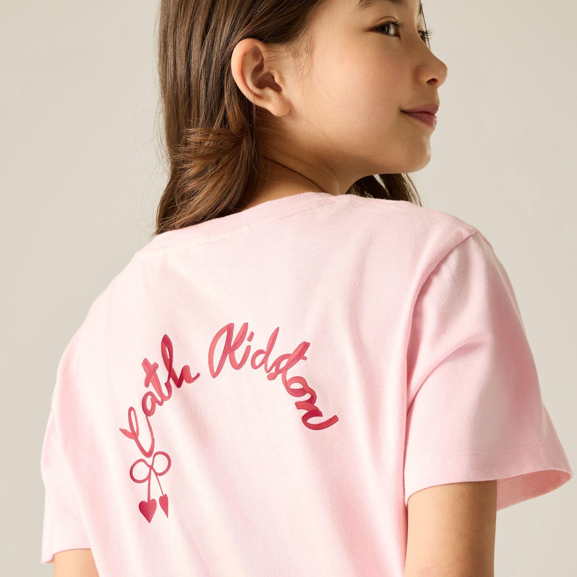 Light Rose Pink - Regatta - Kids Cath Kidston Crew Neck T-Shirt - 7