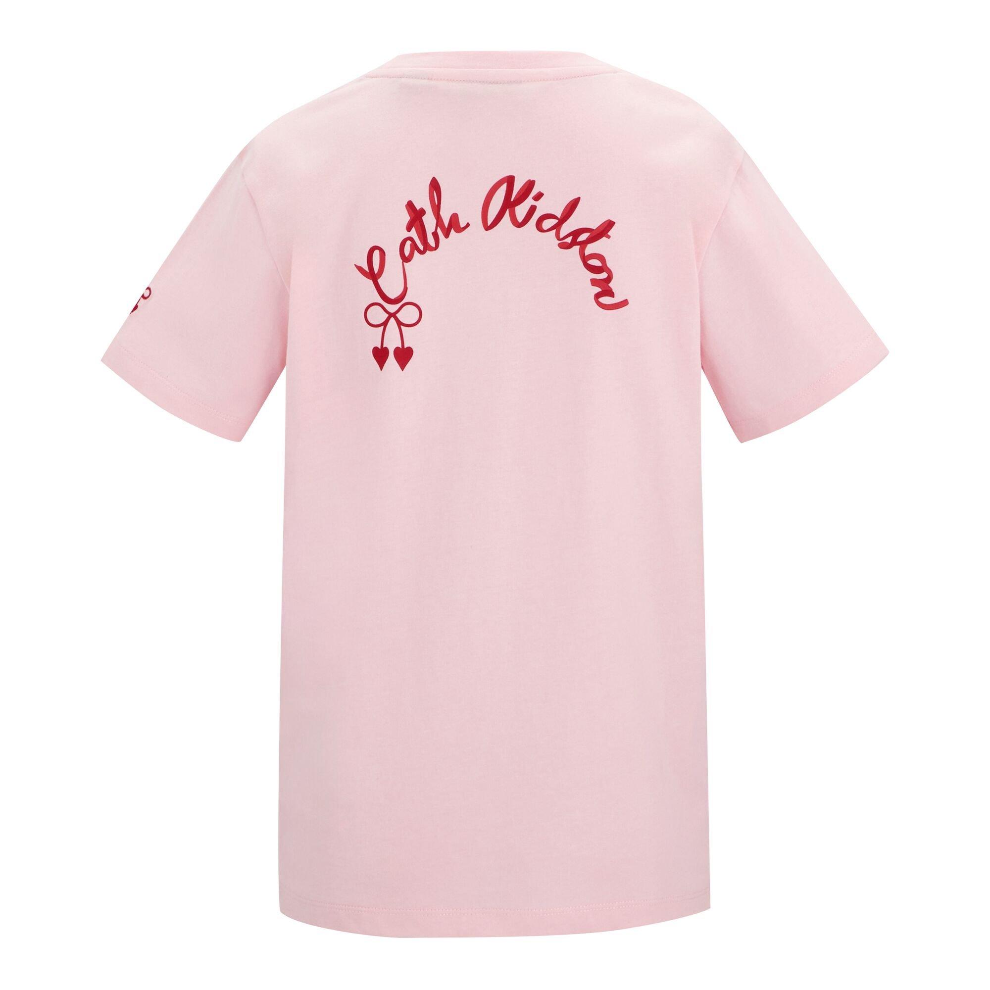 Light Rose Pink - Regatta - Kids Cath Kidston Crew Neck T-Shirt - 9