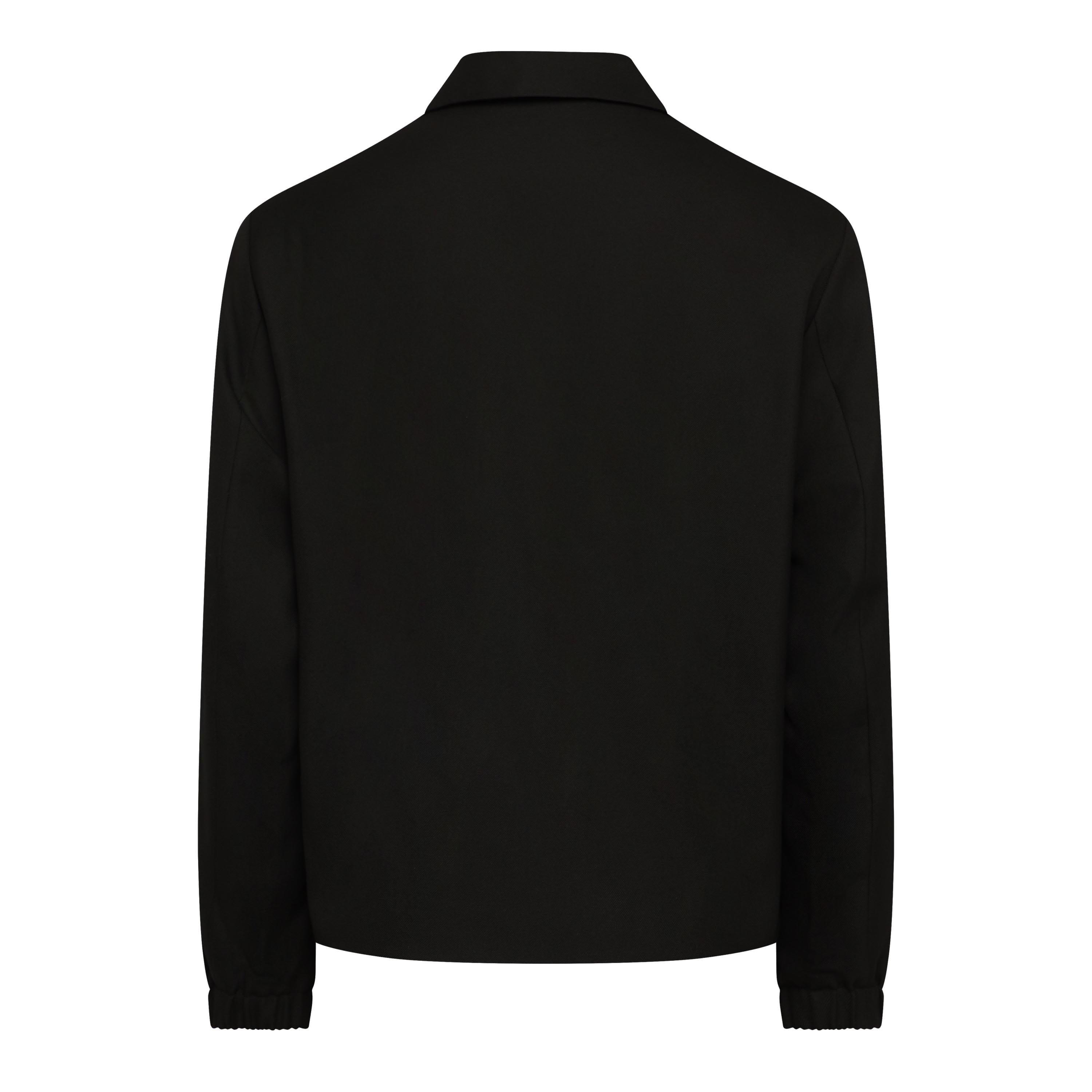 Black - Lacoste - Contrast Lined Track Jacket - 1