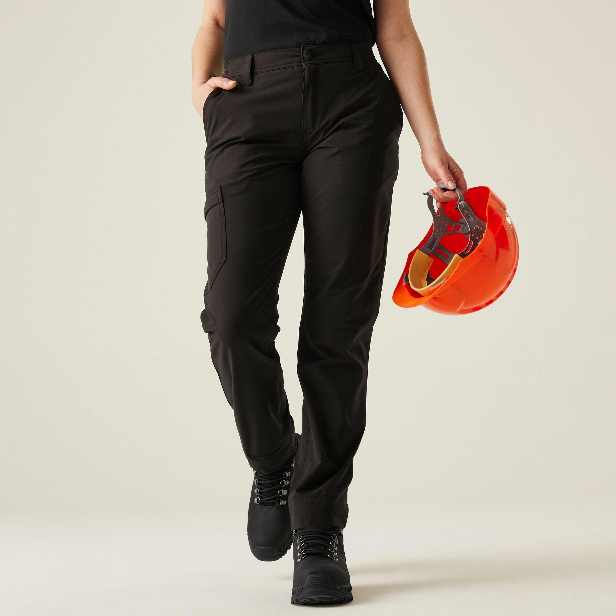 Black - Regatta - Womens Pro Action Stretch Trousers - 1