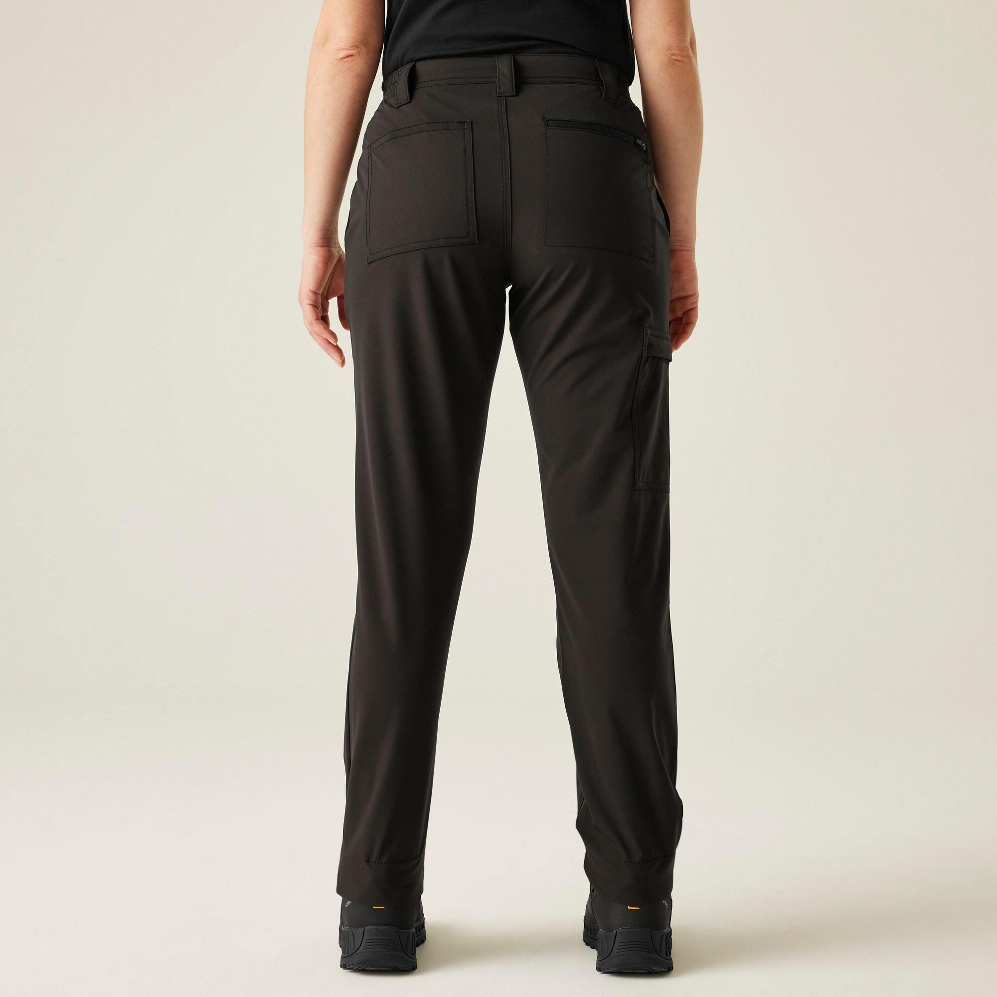 Black - Regatta - Womens Pro Action Stretch Trousers - 2