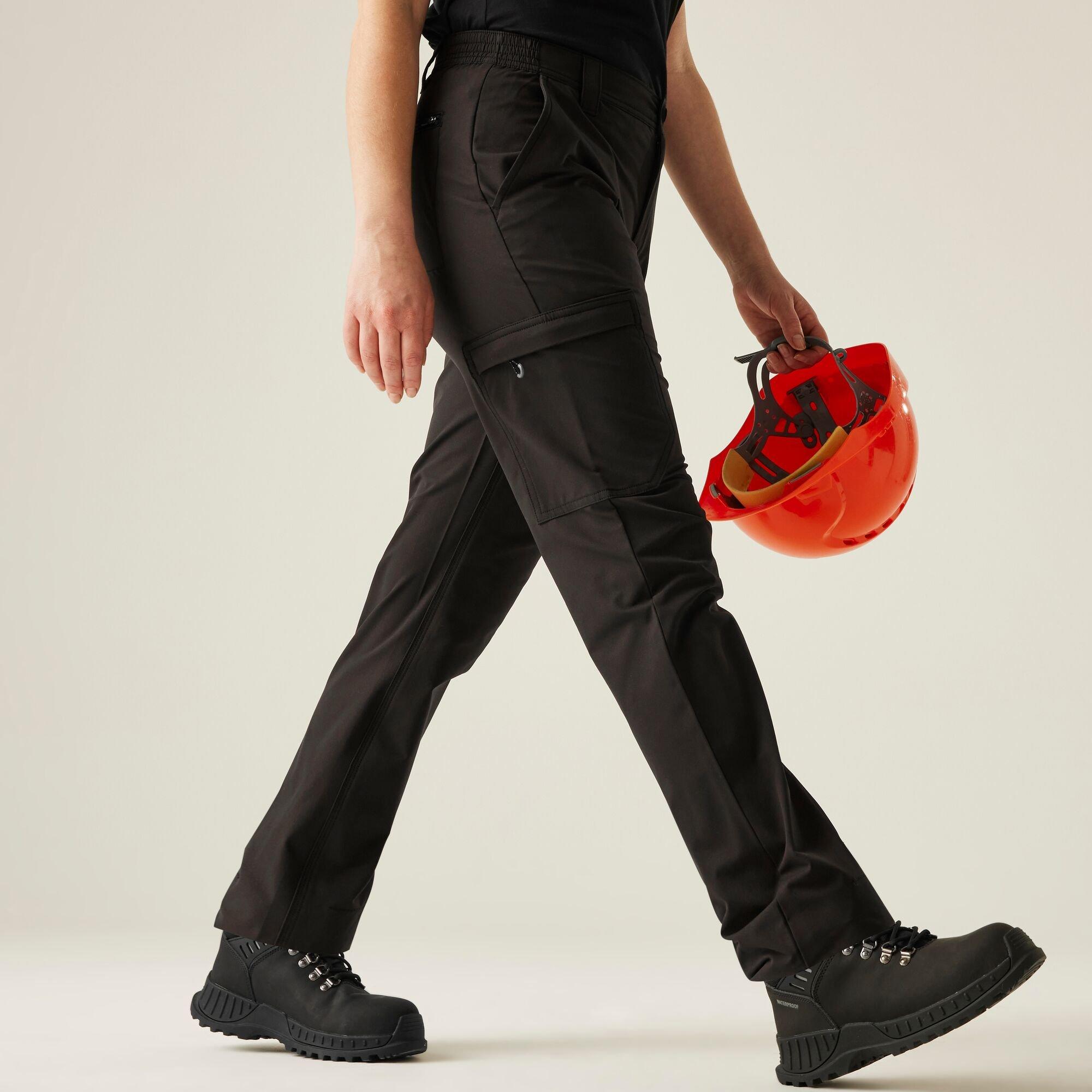 Black - Regatta - Womens Pro Action Stretch Trousers - 6