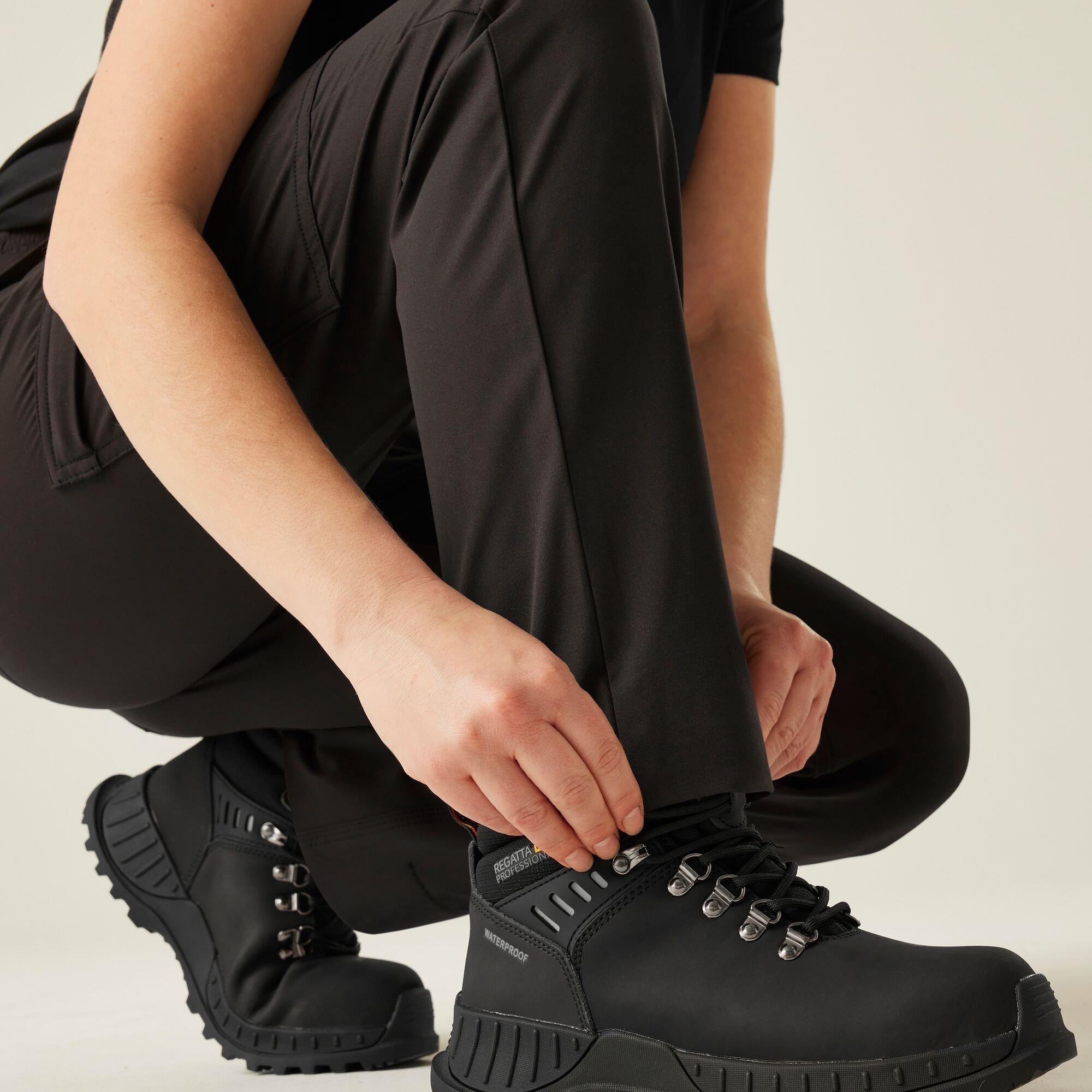 Black - Regatta - Womens Pro Action Stretch Trousers - 8