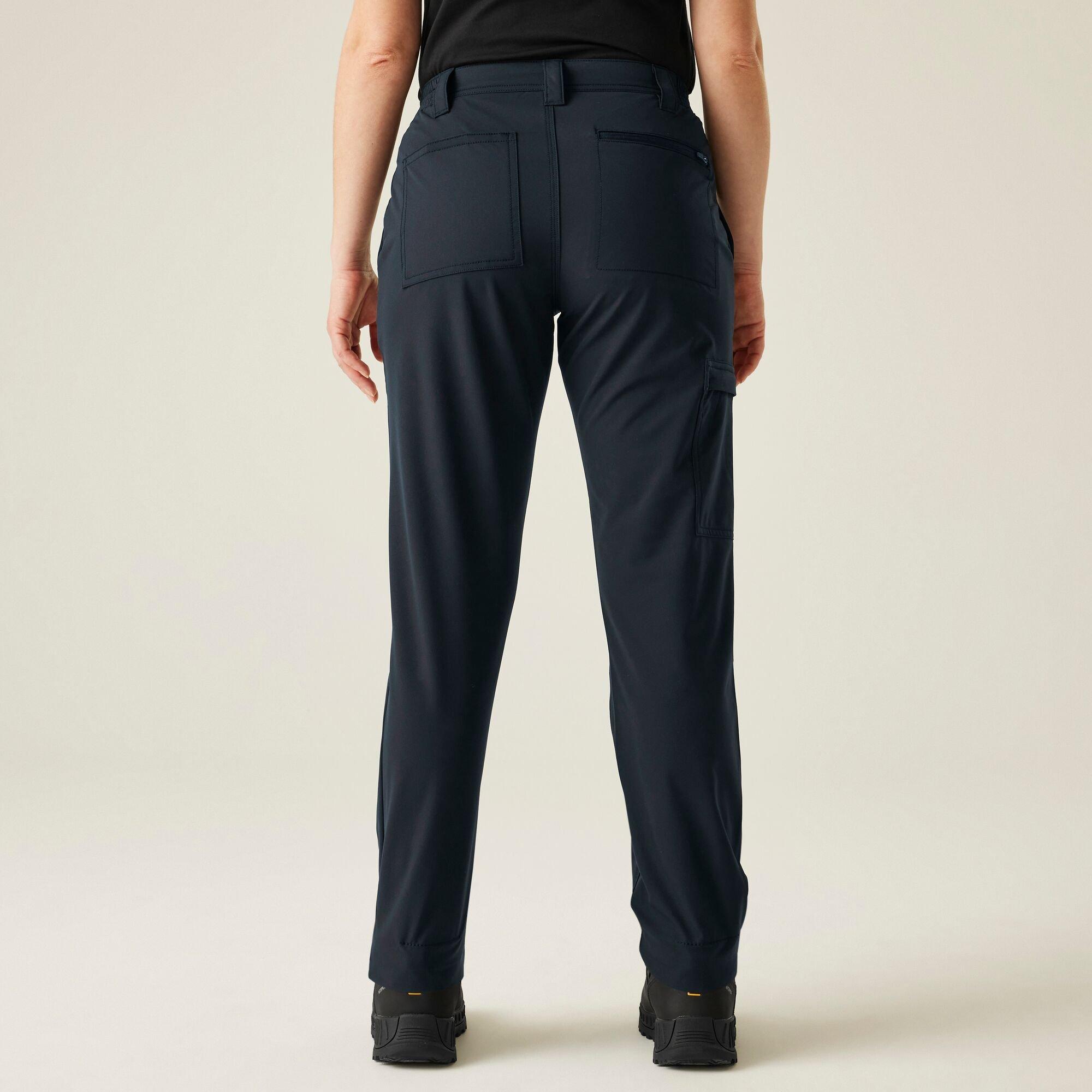 Navy - Regatta - Womens Pro Action Stretch Trousers - 2