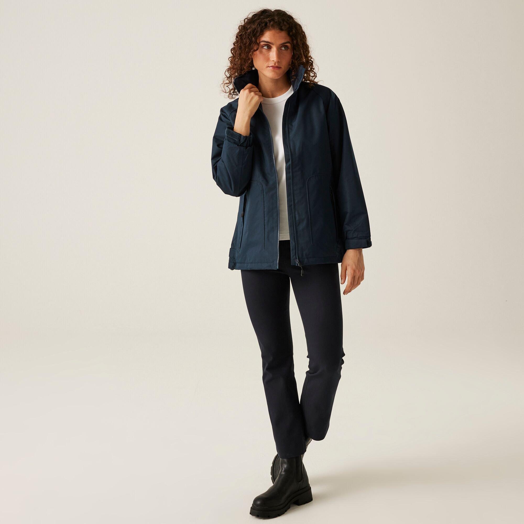 Navy - Regatta - Womens Hudson Fleece Lined Jacket - 3