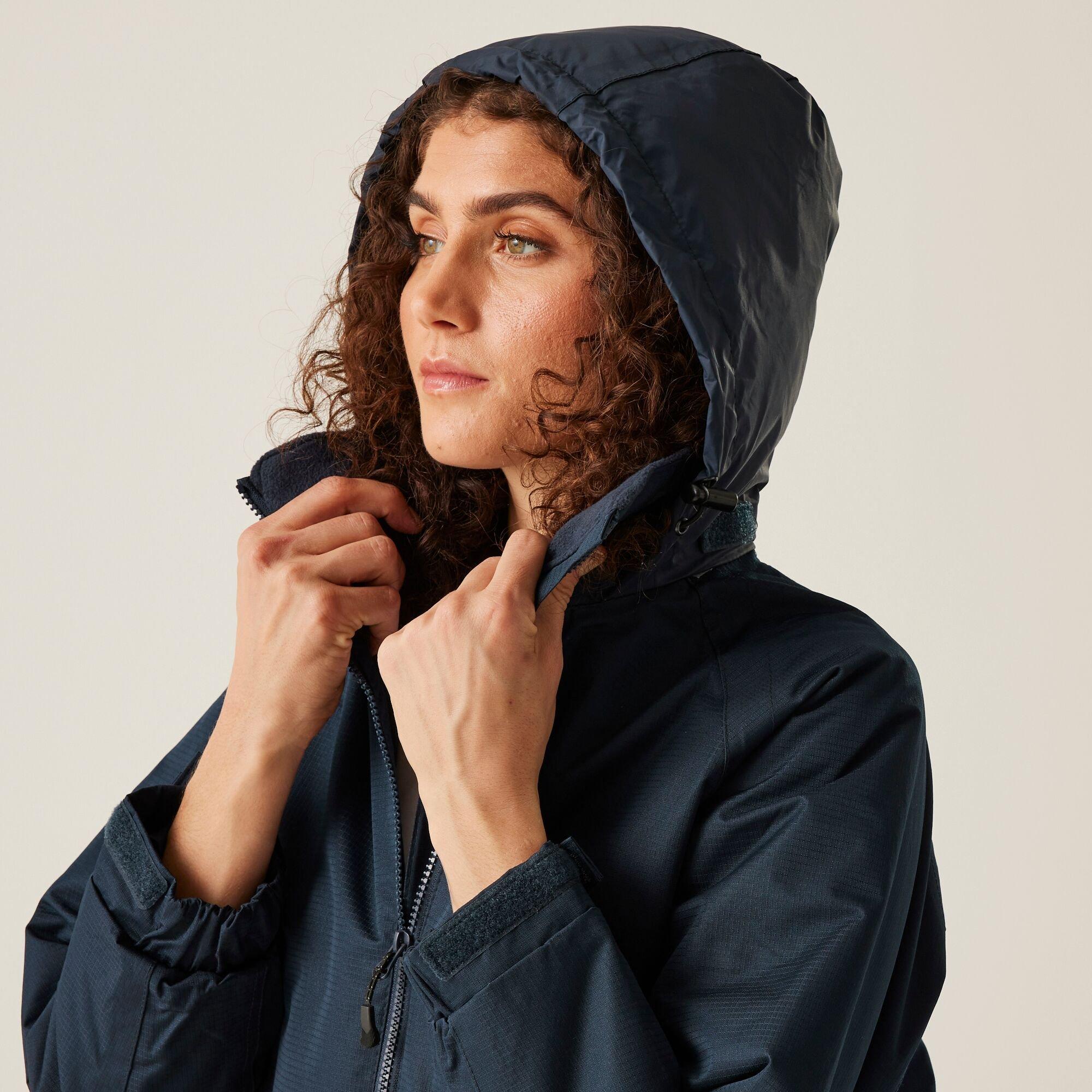 Navy - Regatta - Womens Hudson Fleece Lined Jacket - 4