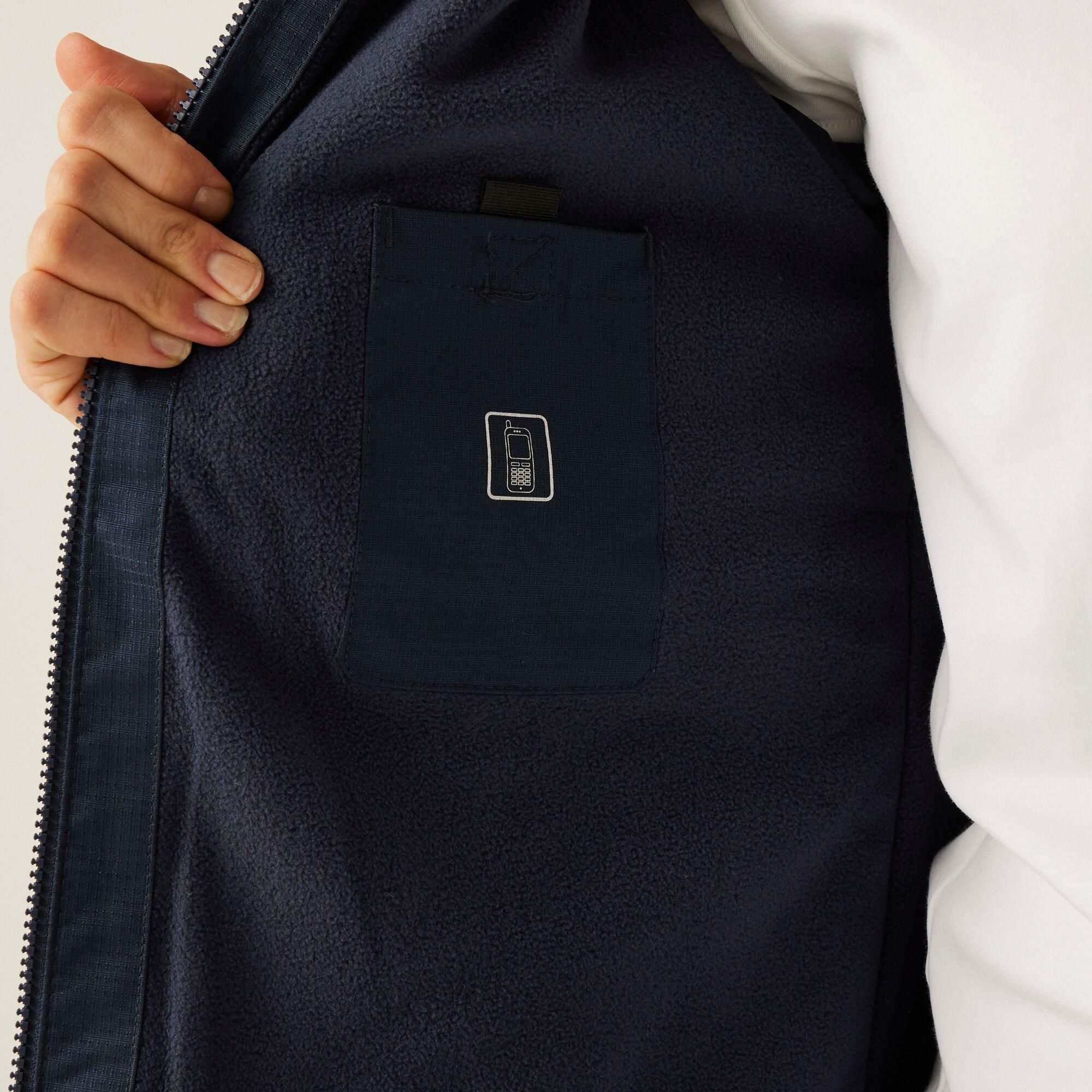 Navy - Regatta - Womens Hudson Fleece Lined Jacket - 5