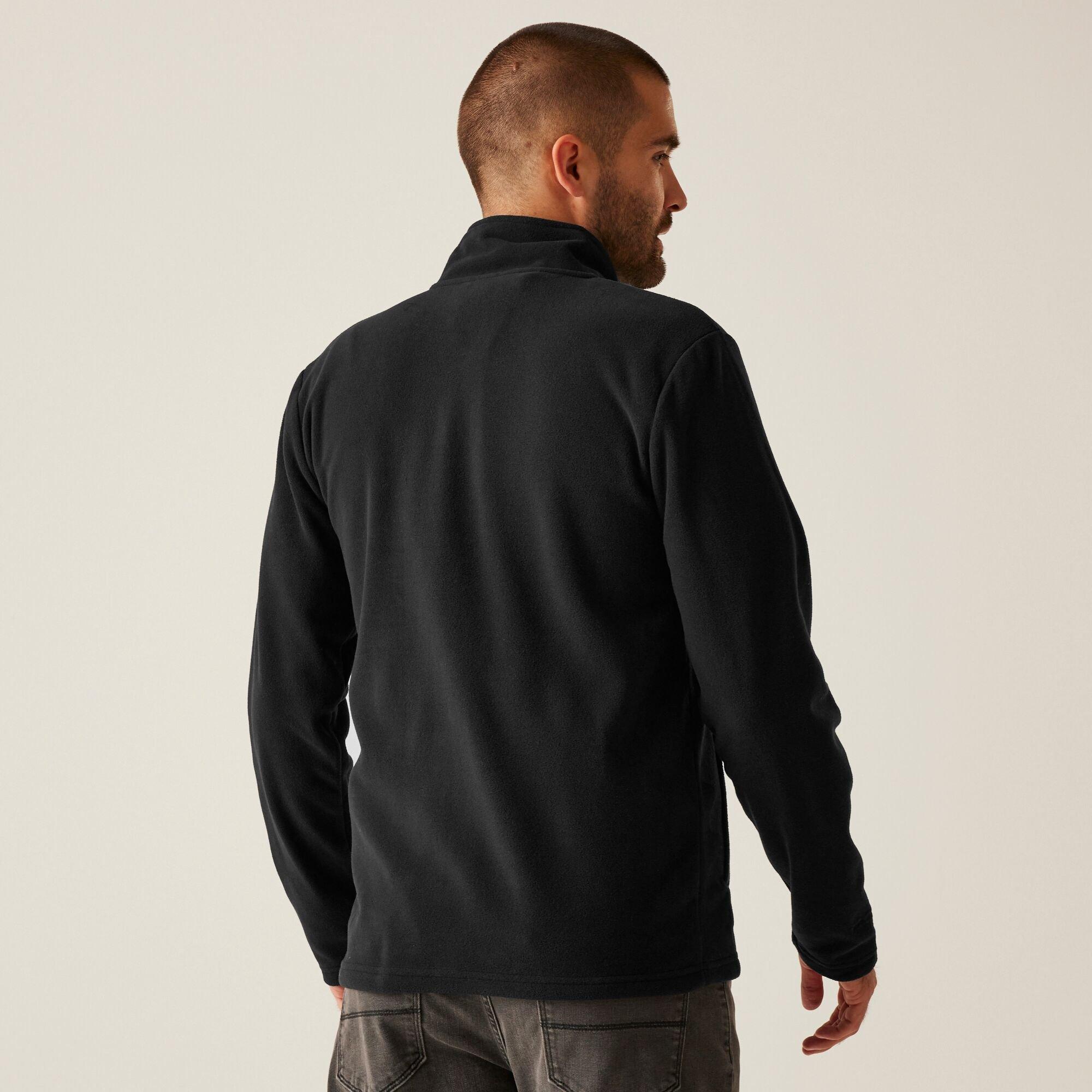 Black - Regatta - Mens H/M Full Zip Microfleece - 2